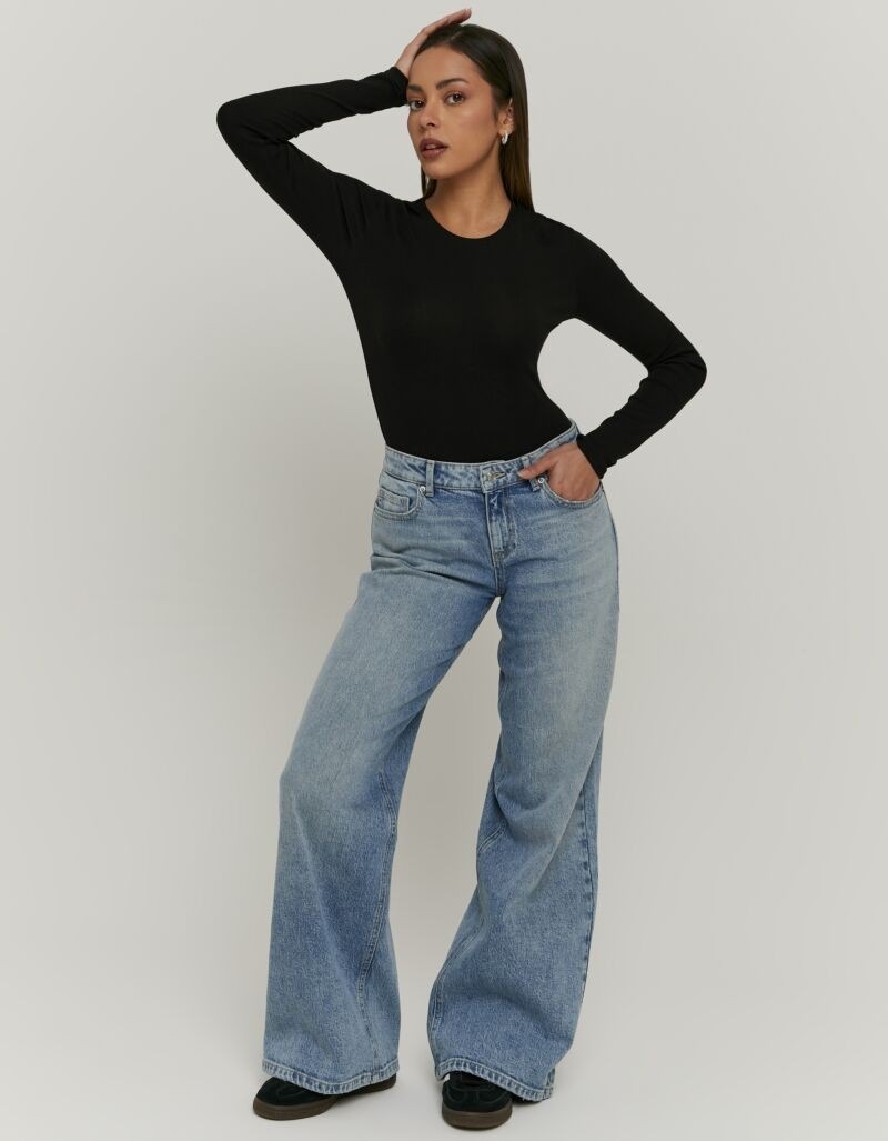 Tally Weijl Loose-fit-Jeans »SPADEWACKIE5« Baumwollmischung, Mid Waist