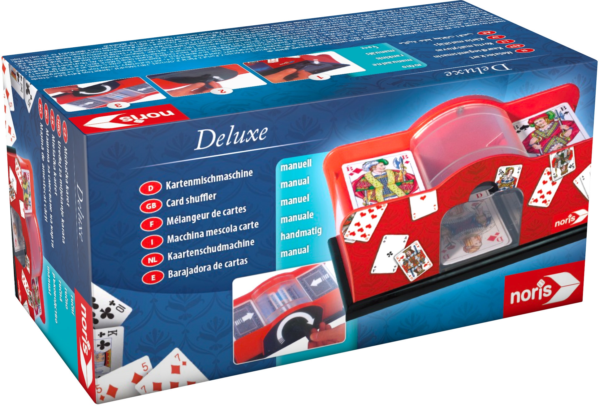 Noris Spiel »Deluxe Karten-Mischmaschine manuell«