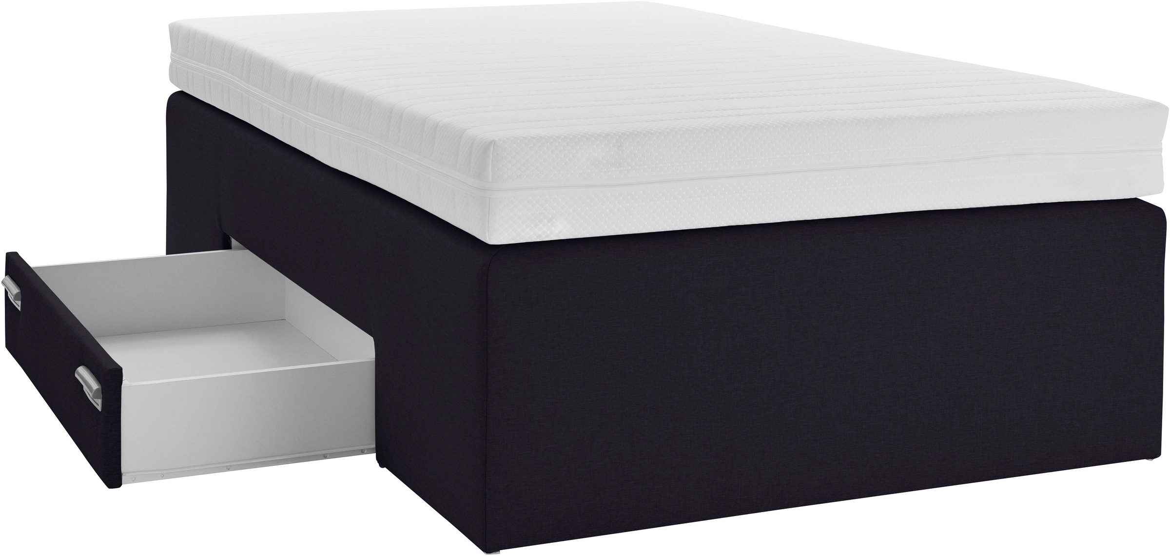 Westfalia Schlafkomfort Boxspringbett, mit integrierter Schublade, frei im Raum stellbar