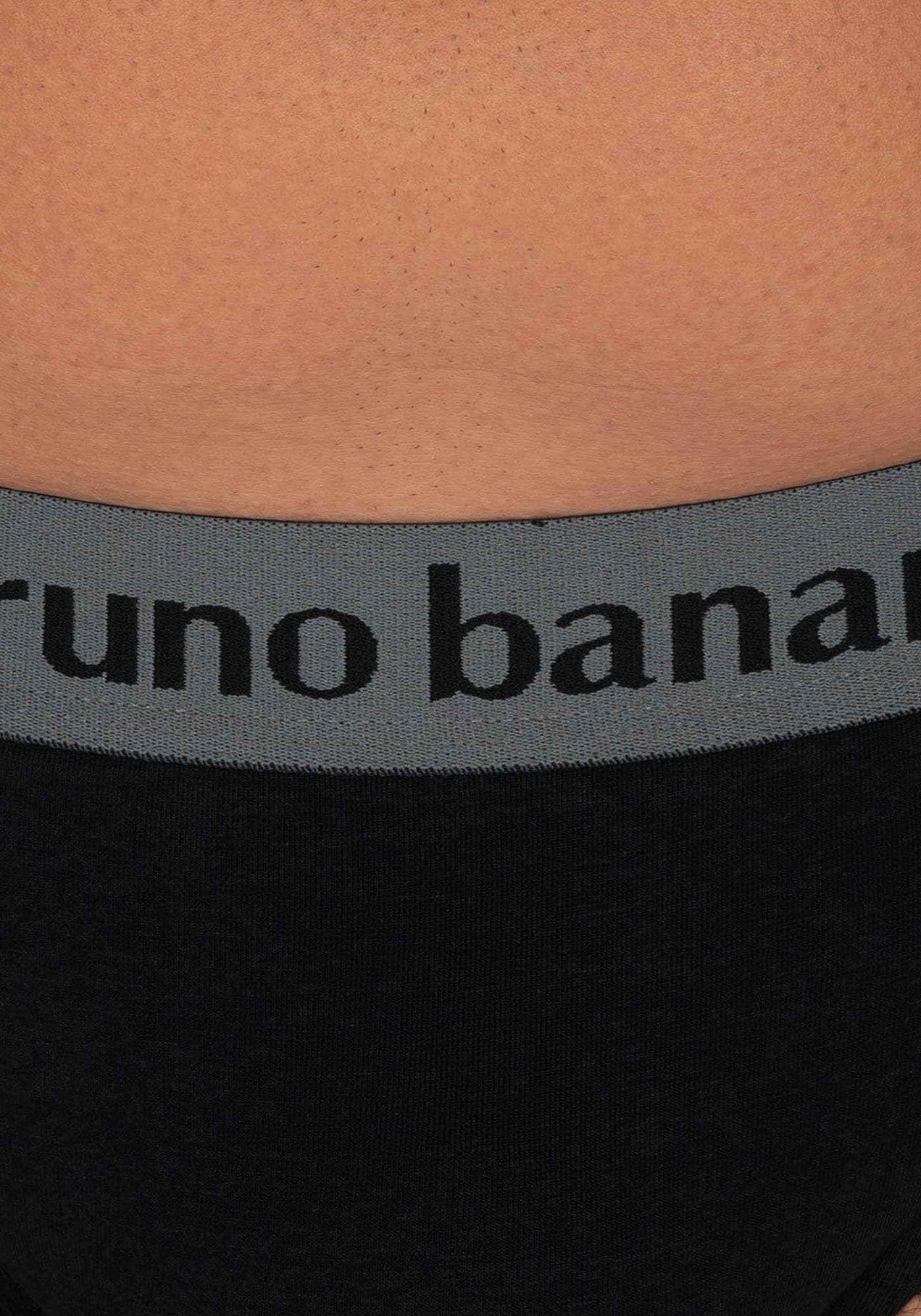 Bruno Banani Slip »Flowing«, (2er Pack), mit Logobund