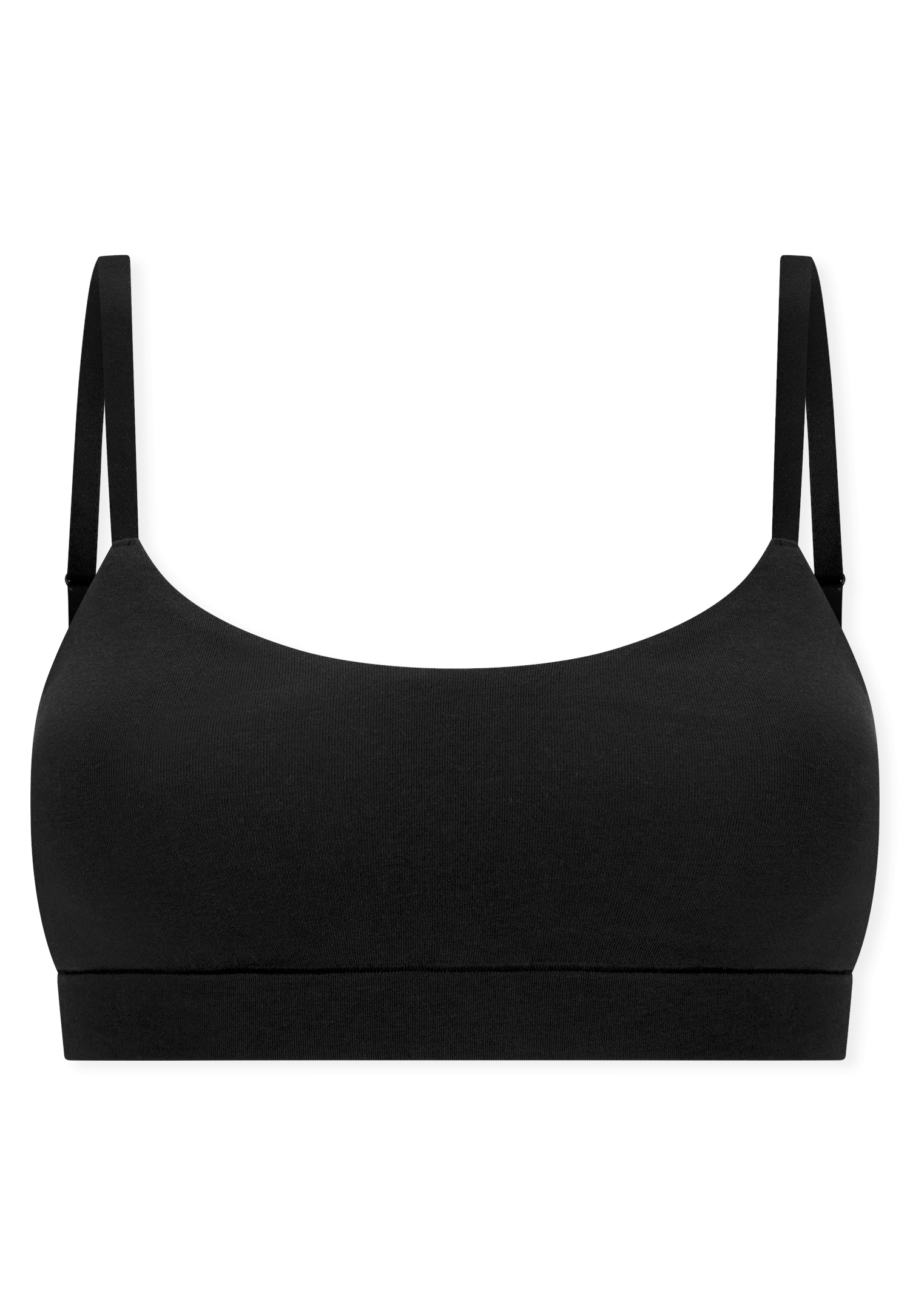 Schiesser Bustier »Unique Cotton« mit herausnehmbaren Pads, ohne Bügel