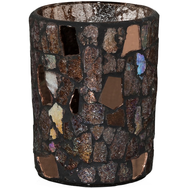 Creativ deco Windlicht, (4 St.), mit wunderschönem Mosaik, 4er Set, Höhe  ca. 10 cm bestellen im OTTO Online Shop