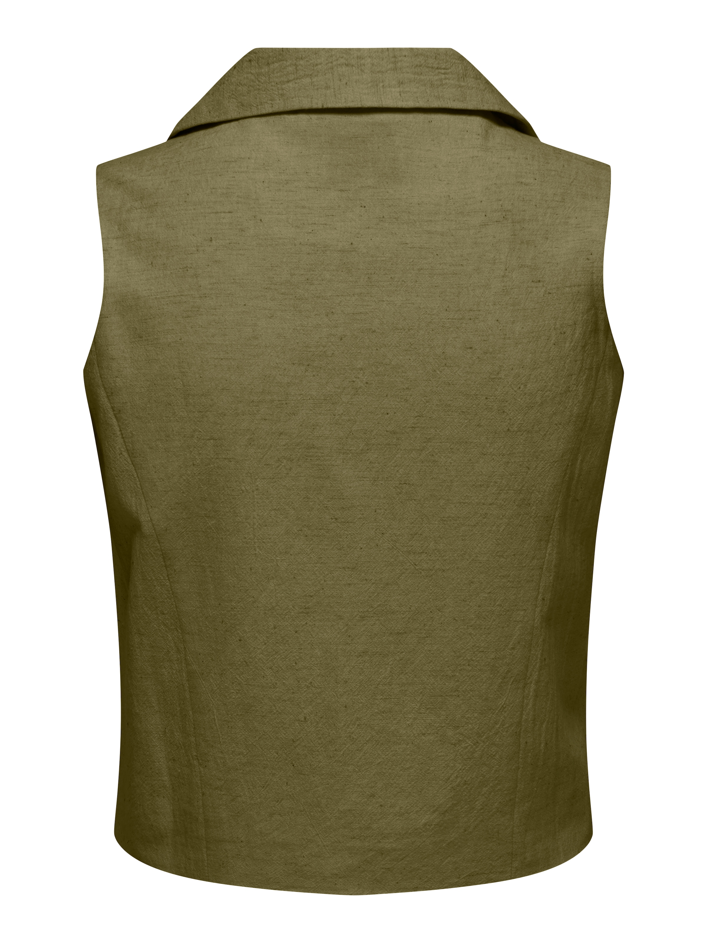JDY Anzugweste »JDYMILAN LINEN S/L WAISTCOAT TLR« mit Leinen
