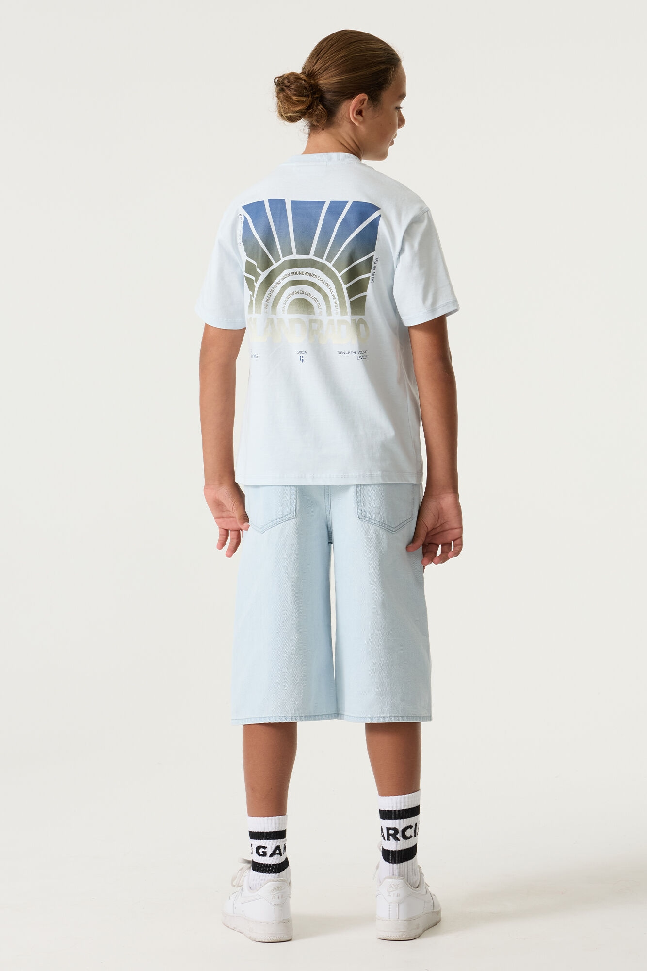 Garcia Rundhalsshirt mit großem Rückenprint, für Boys