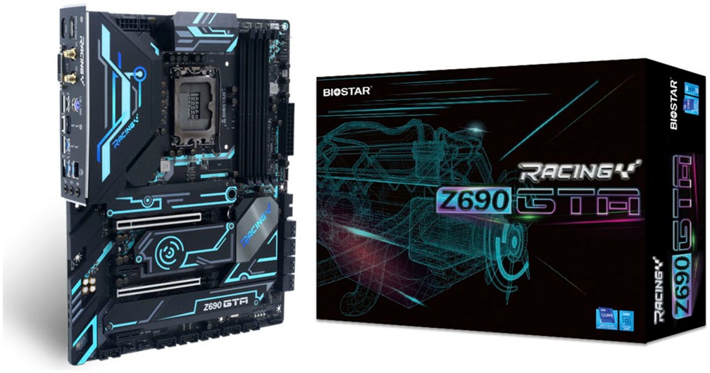 Biostar Mainboard »Z690GTA« in schwarz