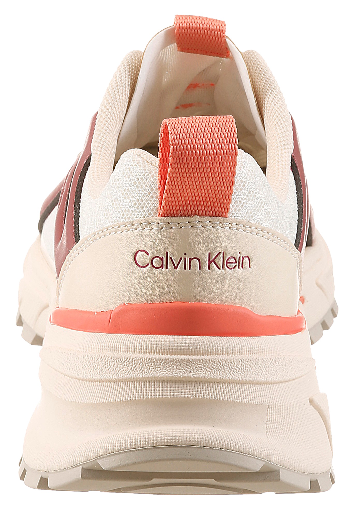 Calvin Klein Plateausneaker »HIKE RUN CKSTRIPE MESH«  Schnürschuh, Halbschuh, Freizeitsneaker mit Logo-Schriftzug