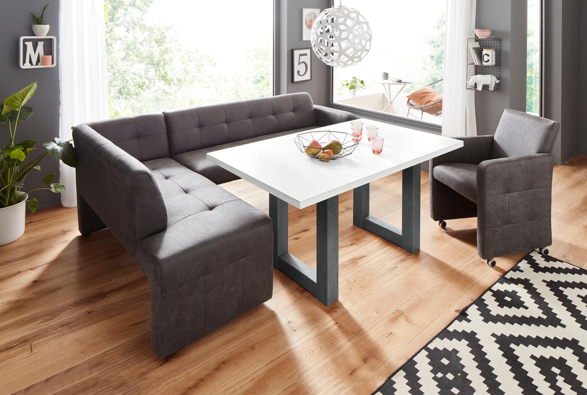 exxpo - sofa fashion Eckbank »Barista« Frei im Raum stellbar