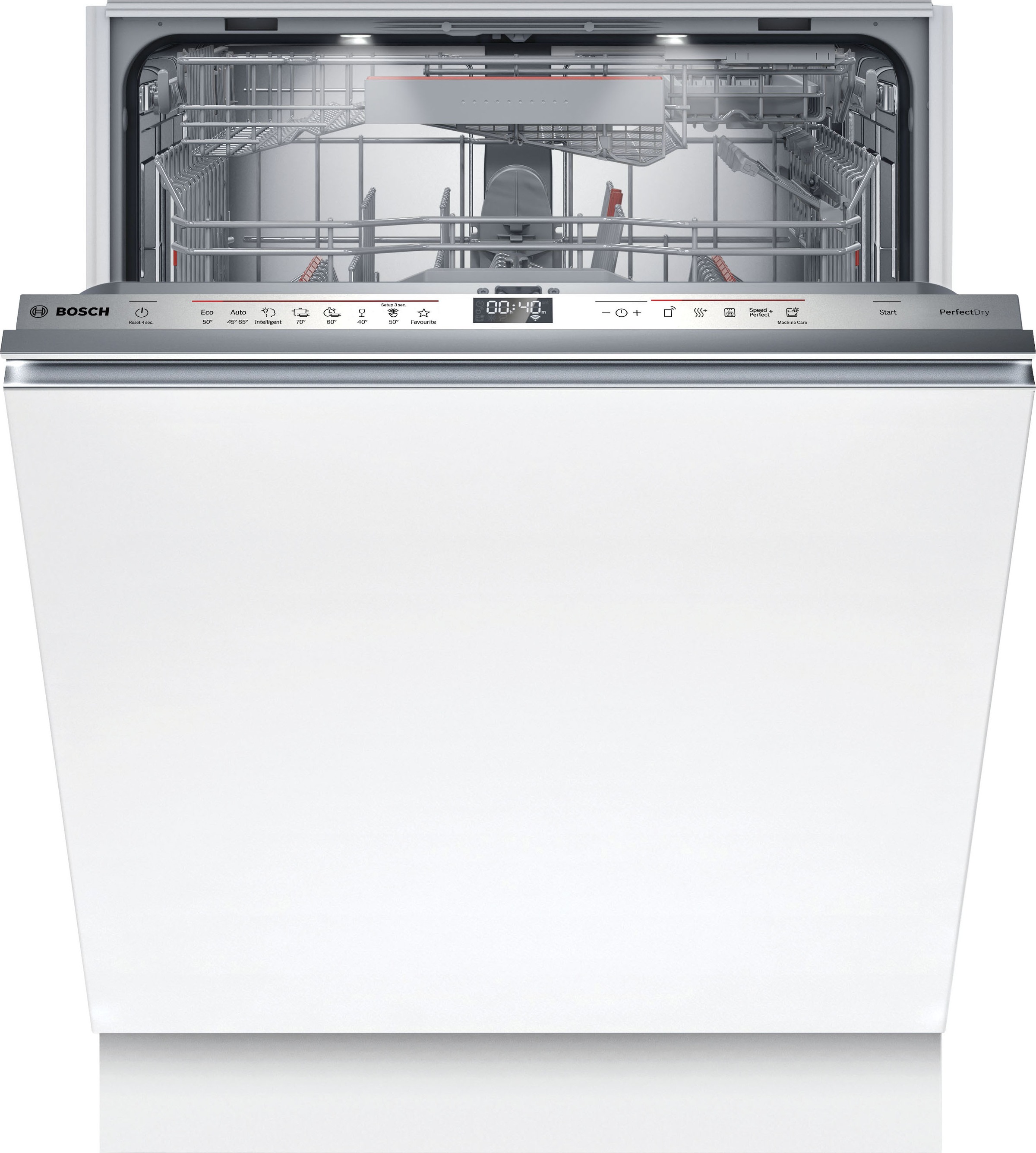 BOSCH vollintegrierbarer Geschirrspüler Serie 6 »SMV6ZDX16E«, 13 Maßgedecke