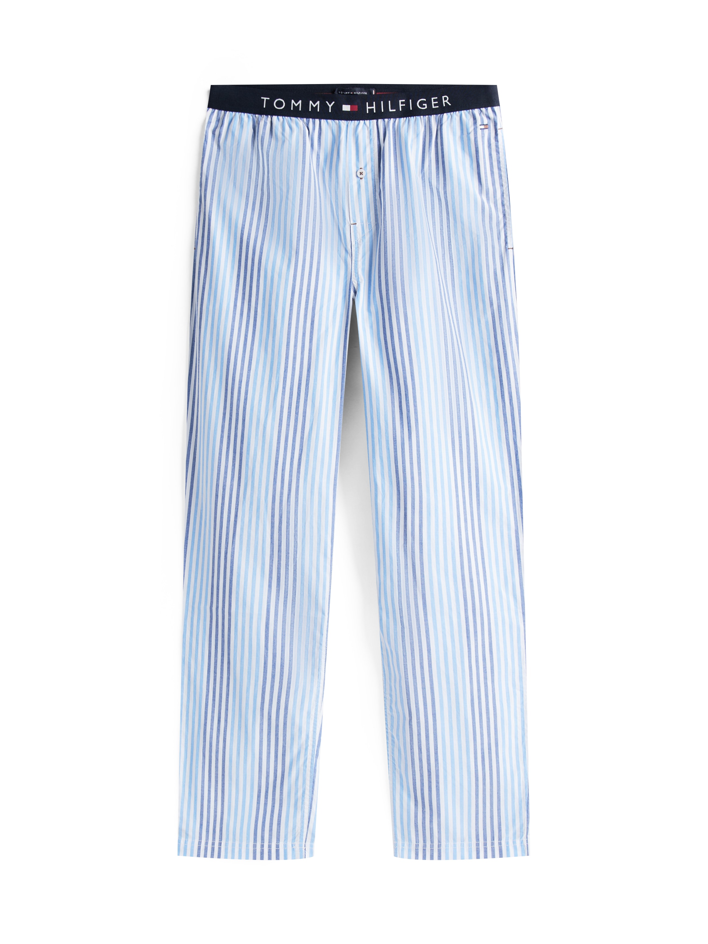 Tommy Hilfiger Underwear Pyjama »LS PANT WOVEN SET PRINT«, (Set, 2 tlg., 2er), mit Streifenmuster