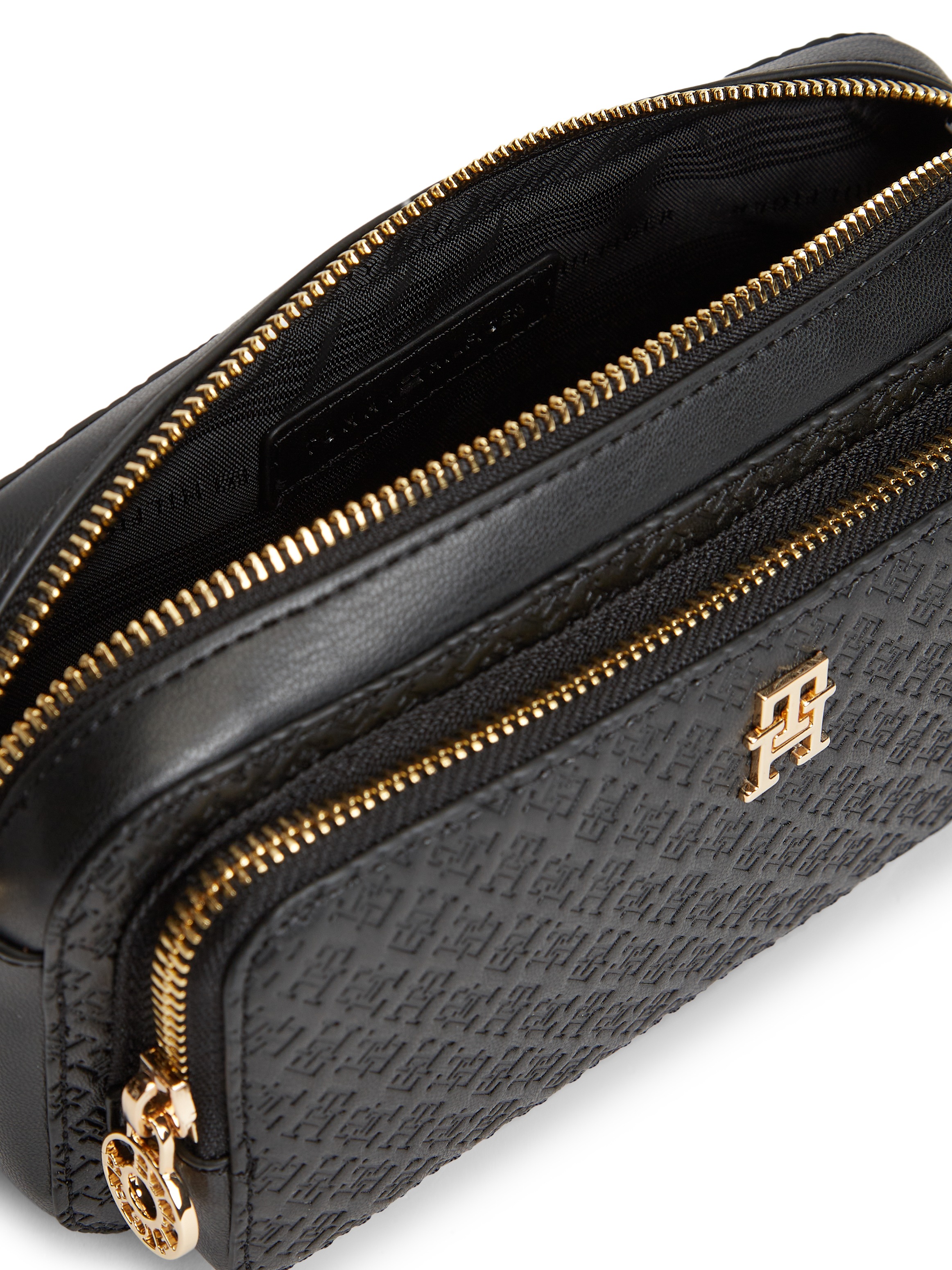Tommy Hilfiger Mini Bag »TH DAILY CAMERA BAG MONO« Damen Umhängetasche, Tragetasche, Handtasche mit goldfarbenen Details