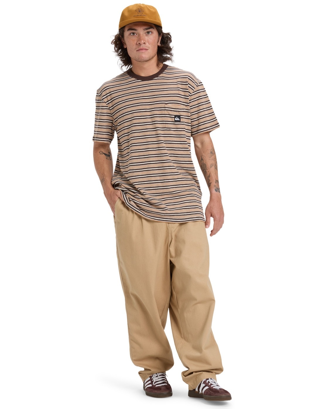 Quiksilver T-Shirt »Onyx Striped«