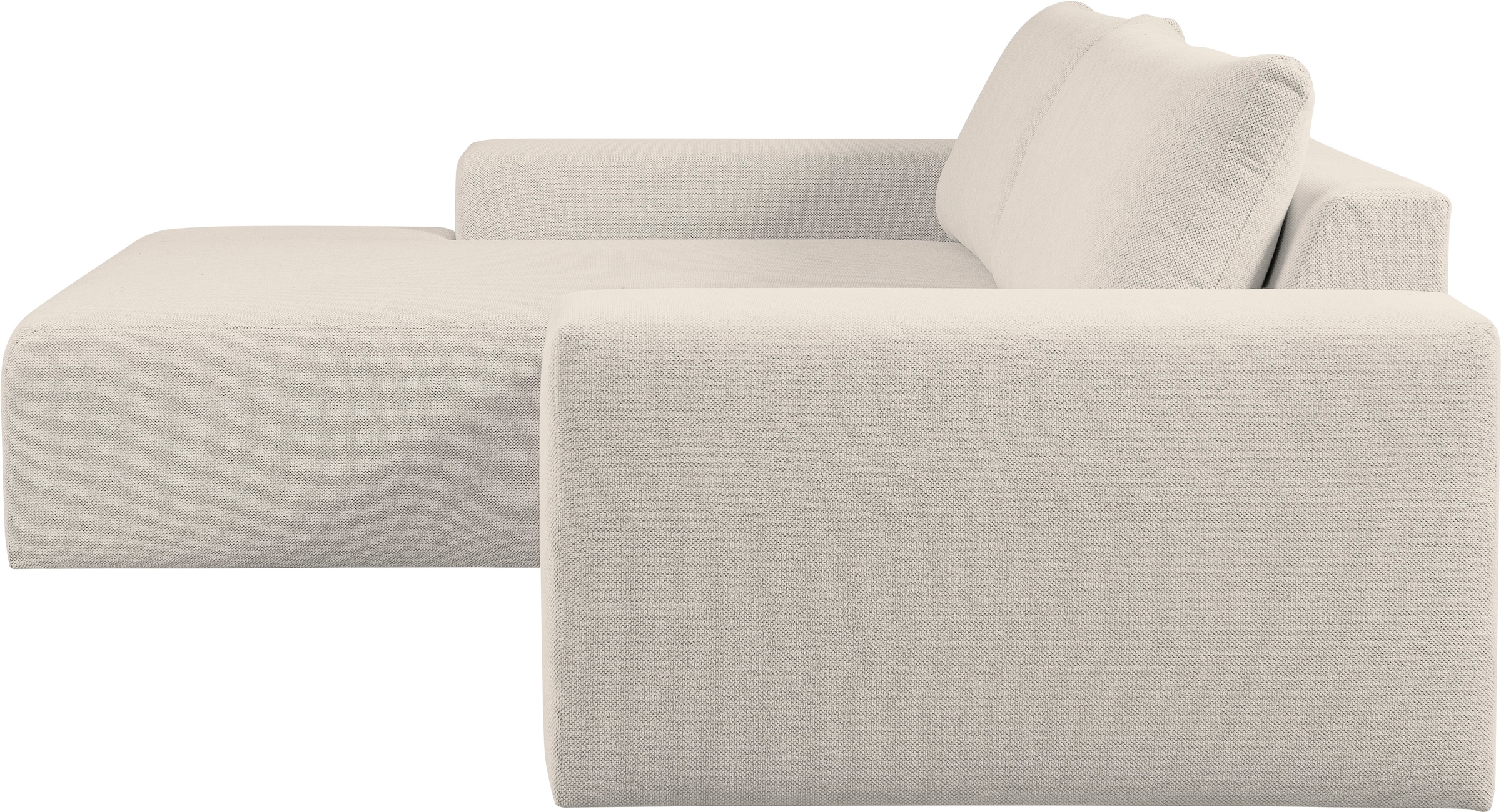 WERK2 Ecksofa »Rio, elegant & bequem, Breite 262 cm, L-Form« Puristisches Design mit maximalem Komfort