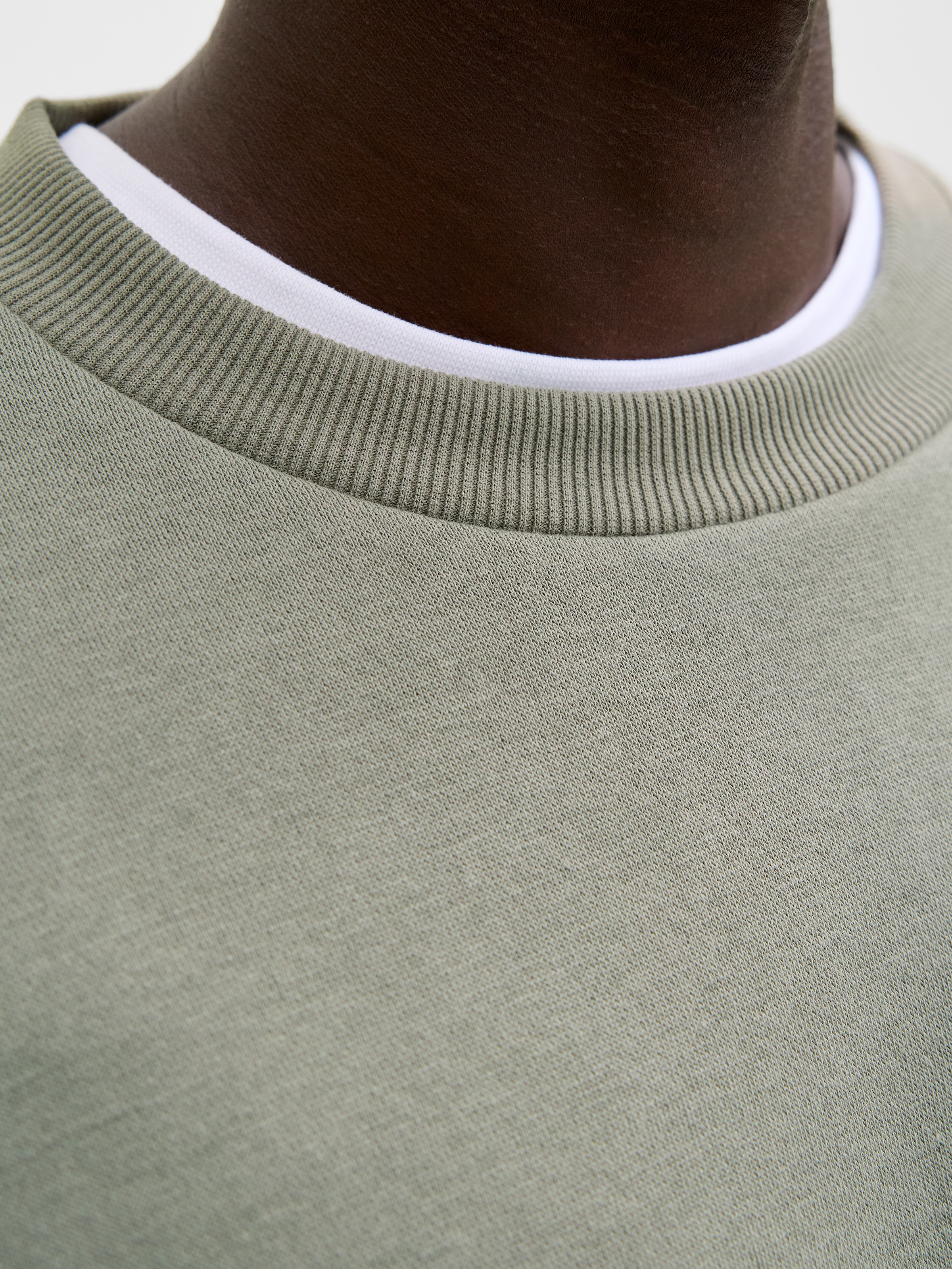 Jack & Jones Sweatshirt »JJEBRADLEY SWEAT CREW 2PK MP«, 2 tlg. Materialmix, relaxed fit
