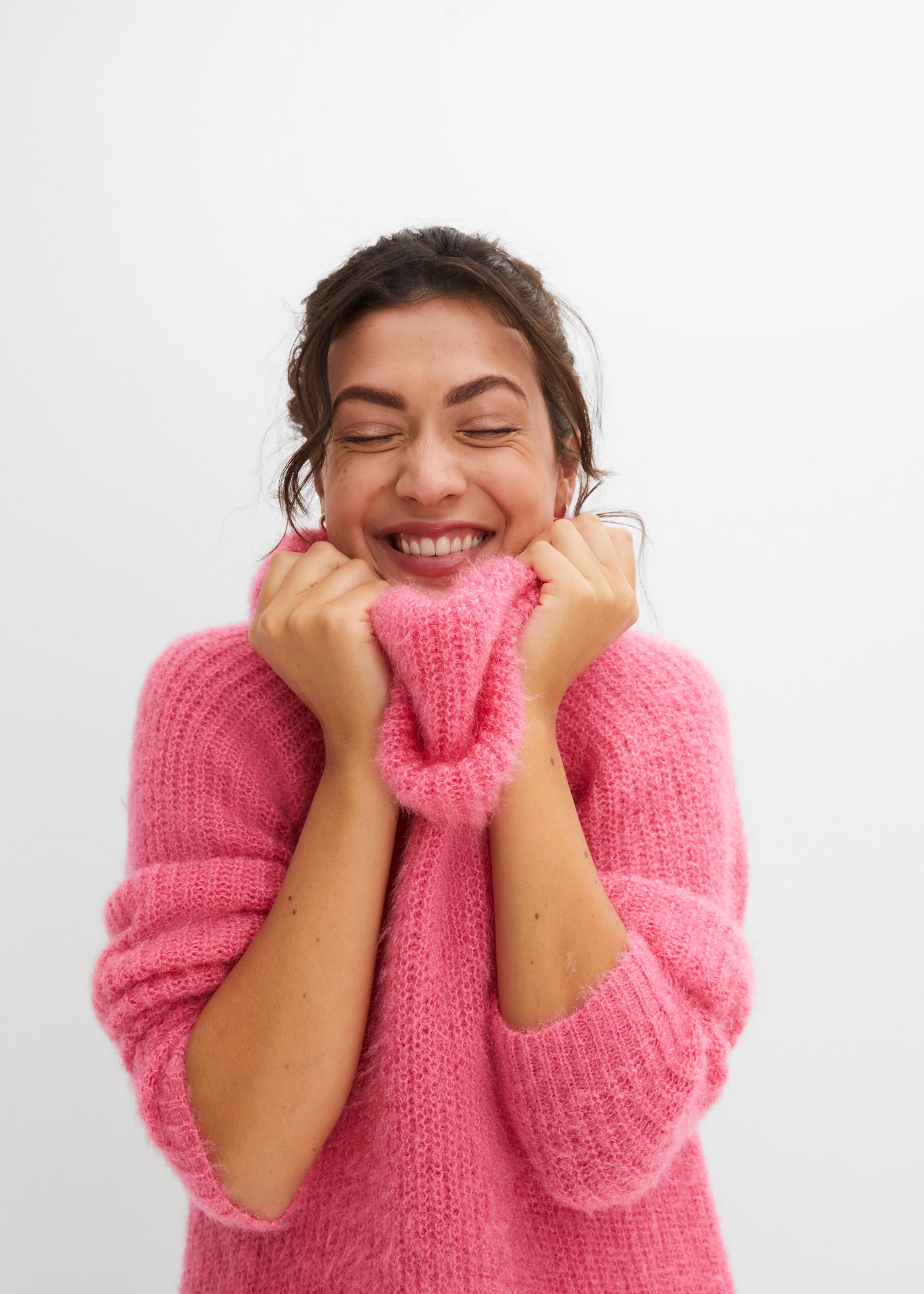 bonprix Rollkragenpullover Oversize-Rollkragenpullover