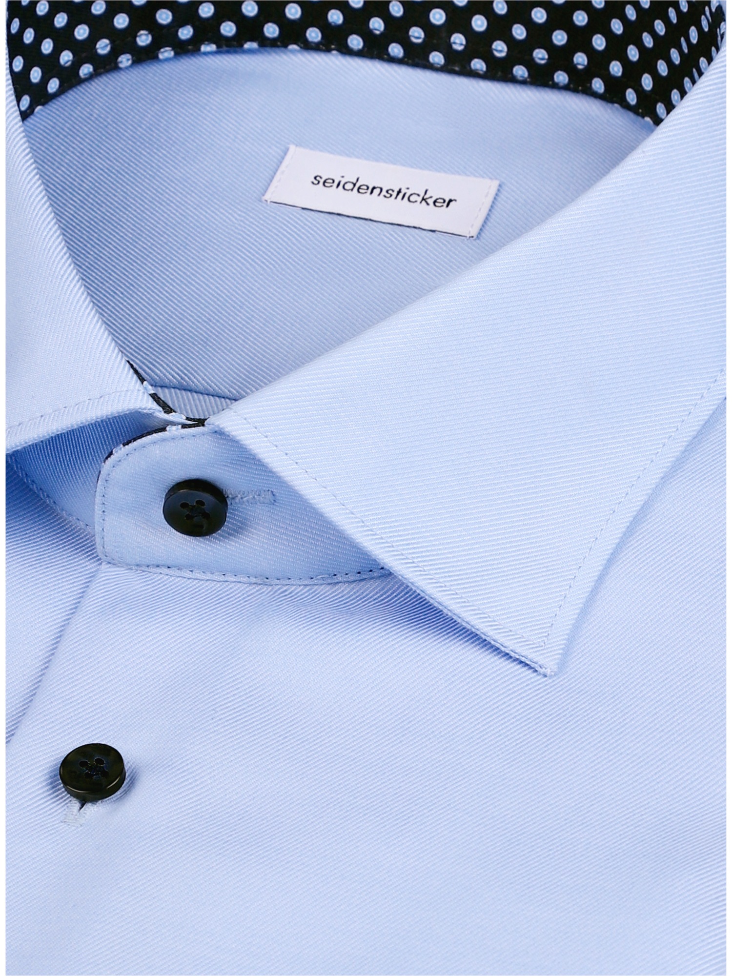 seidensticker Businesshemd »Schwarze Rose« Regular 1/2 Kentkragen Uni