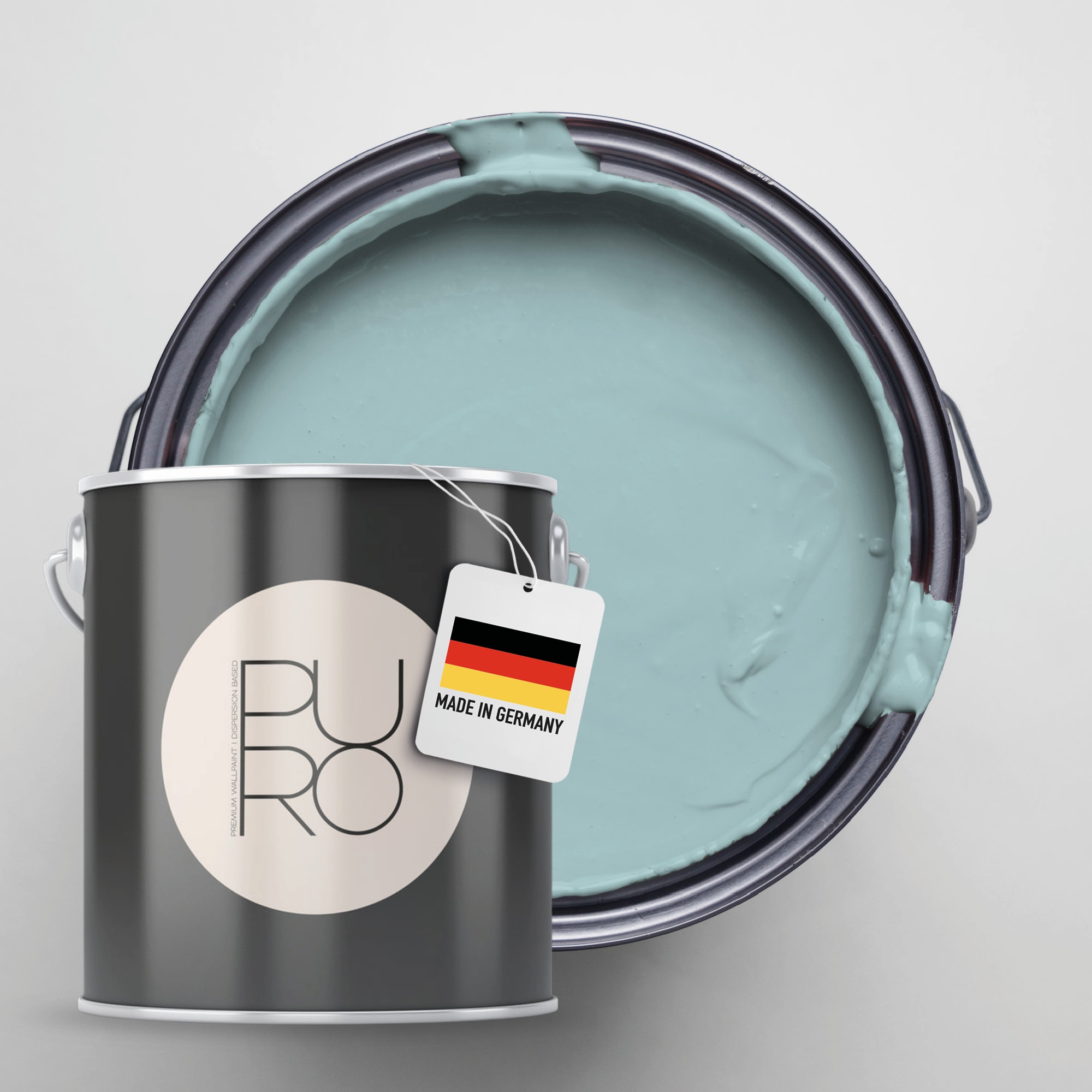 A.S. Création Wandfarbe »Premium Innenwandfarbe PURO Tuchmatt emerald green« ideal für Wohnzimmer, Schlafzimmer, Flur und Küche, Farbwelt Grün