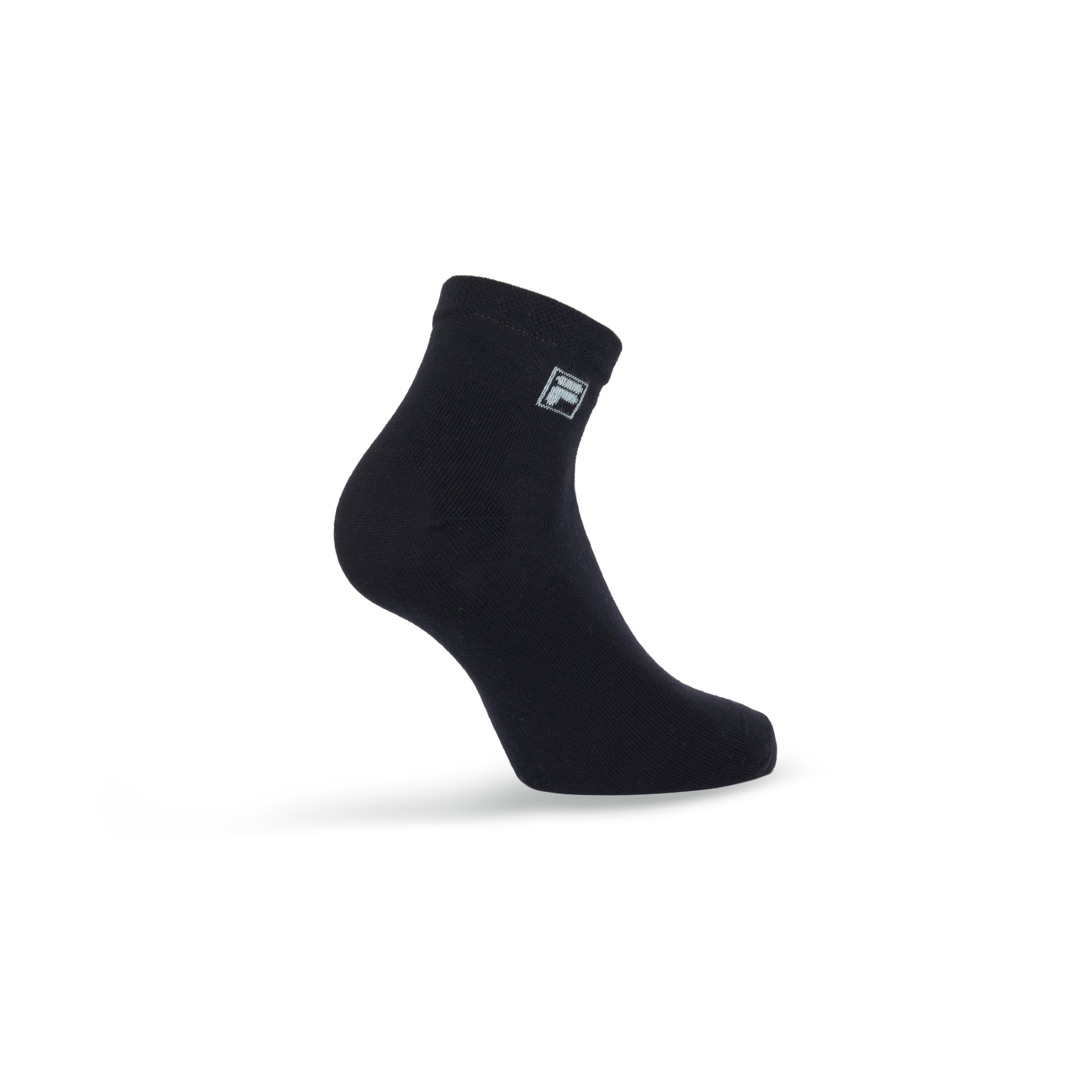 Fila Kurzsocken »UNISEX QUARTER PLAIN SOCKS«, (3 Paar), mit eingestrickem Logo