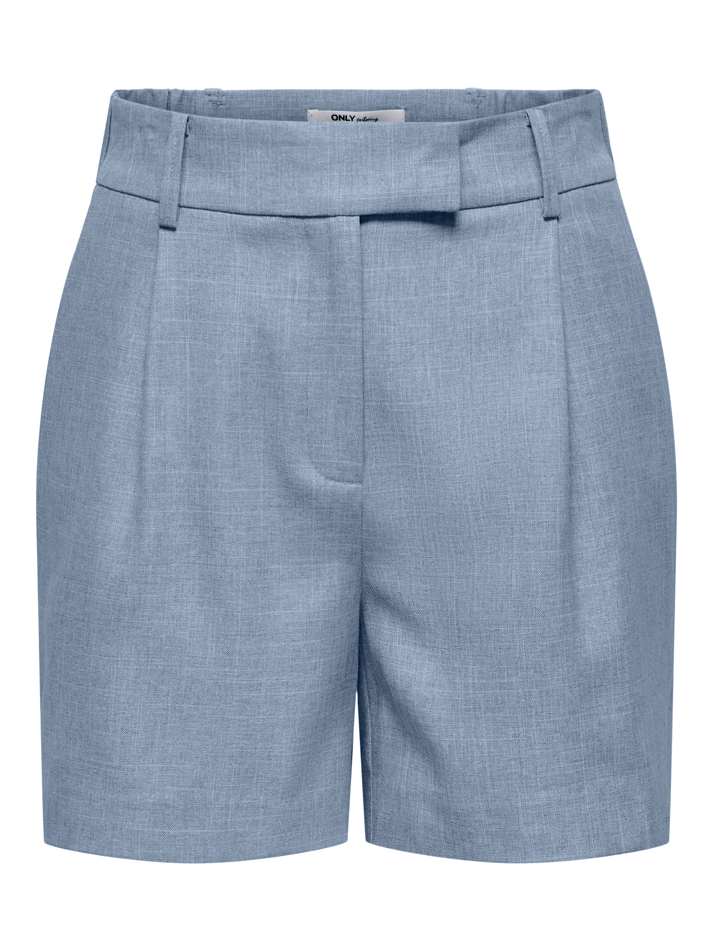 ONLY Shorts »ONLLINDA – Shorts mit hoher Taille und weitem Beinschnitt«  Materialmix, High Waist