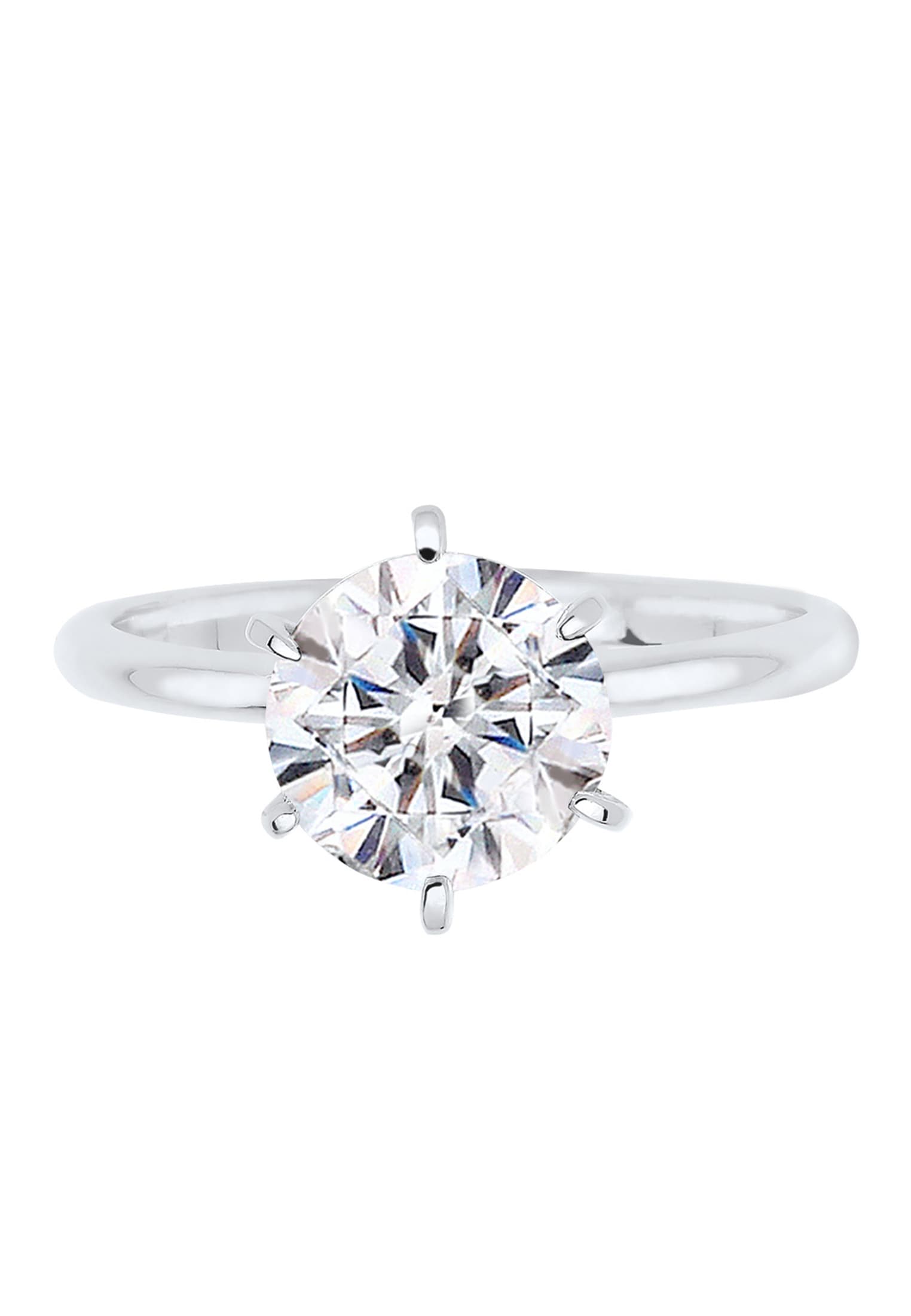 Elli Trauring »Ring Verlobungsring Kristalle 925 Silber«