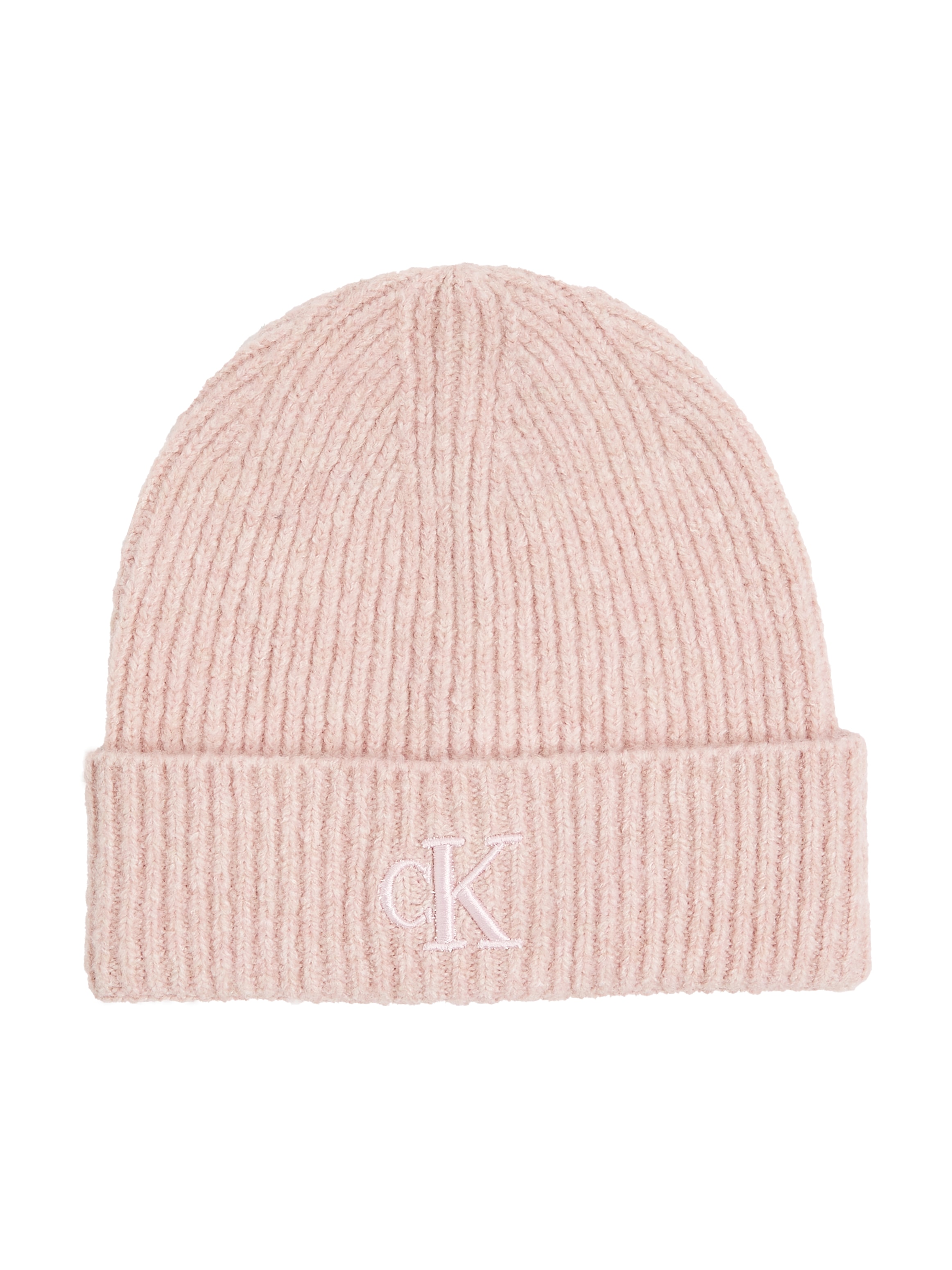 Calvin Klein Jeans Beanie »THICK EMBROIDERY BEANIE«, mit Logostickerei