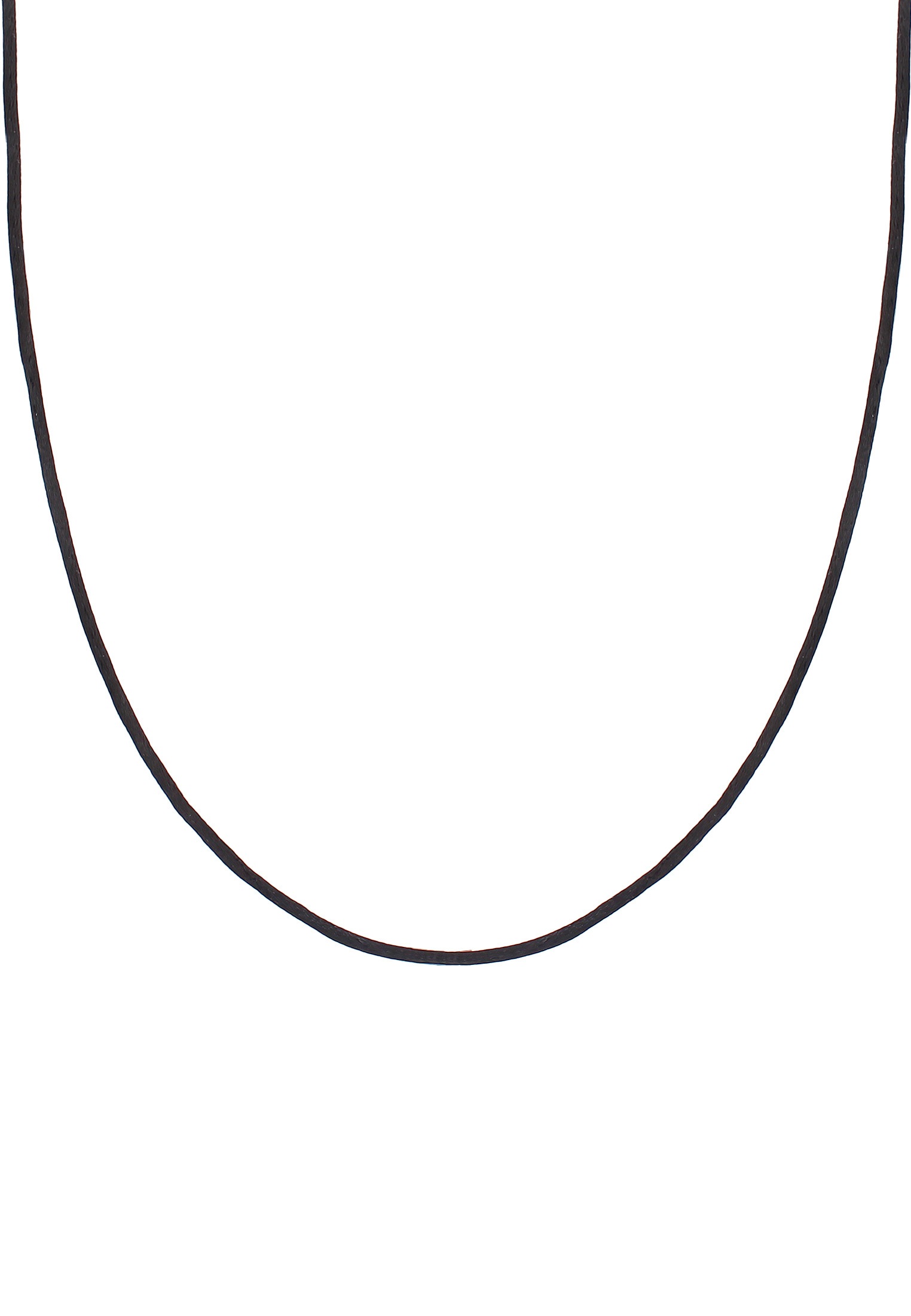 Nenalina Kette ohne Anhänger »Halskette Seidenband Kette Basic Kombinierbar 925 Silber«