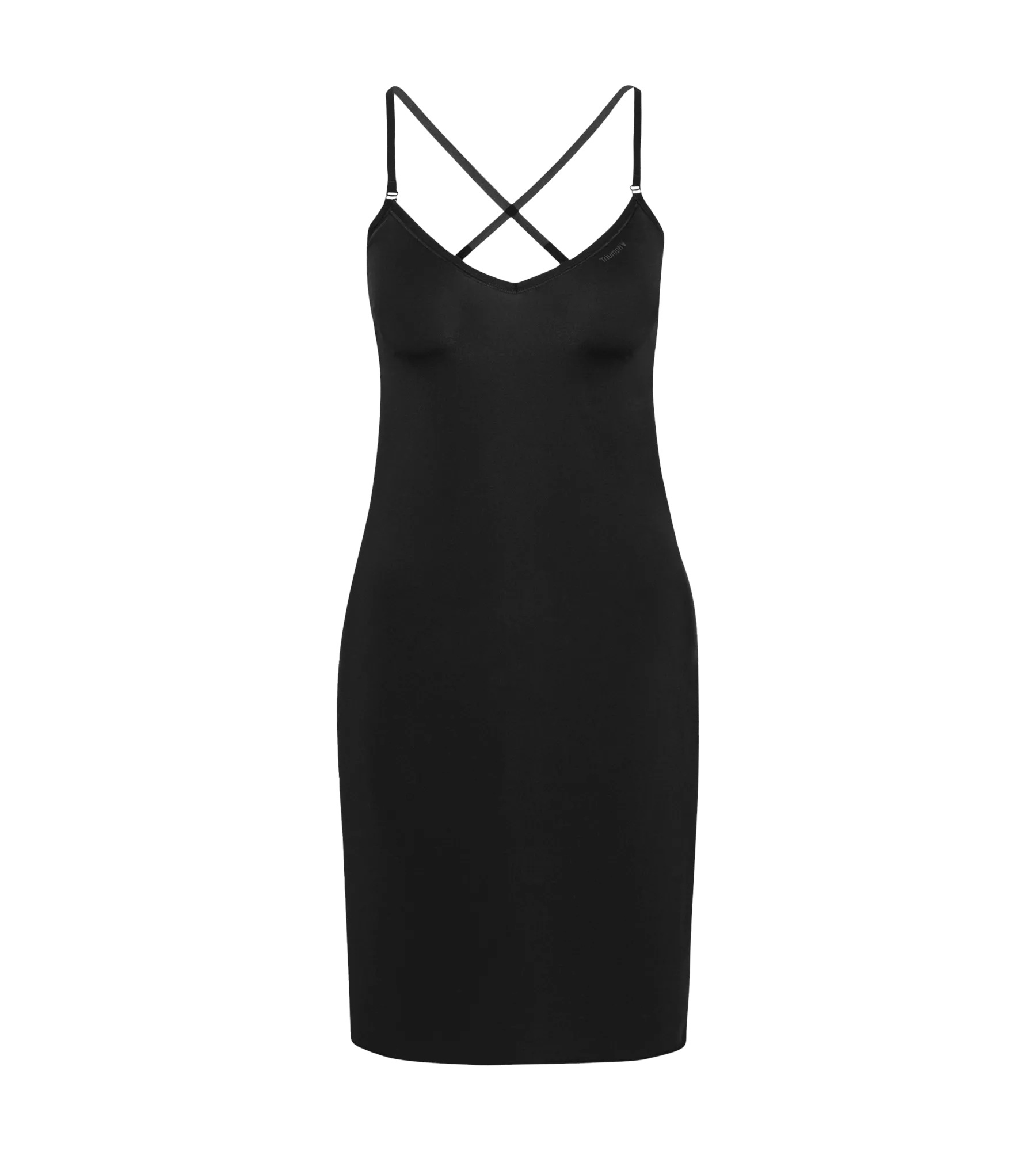 Triumph Unterkleid »Body Make-Up T Dress 02« nahezu unsichtbar, tiefer V-Ausschnitt