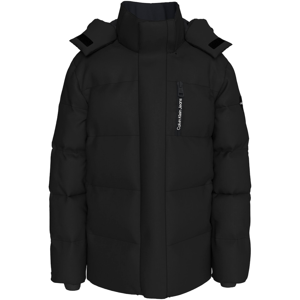 Calvin Klein Jeans Winterjacke »ESSENTIAL PUFFER JACKET«, mit Kapuze