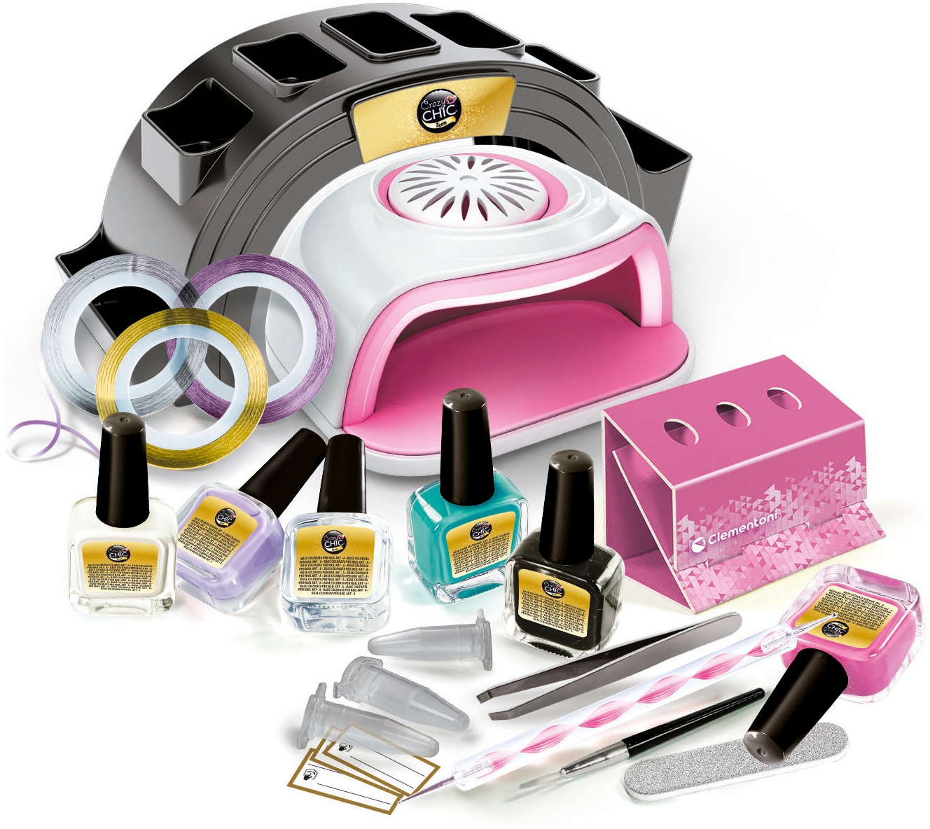 Clementoni® Kreativset »Crazy Chic, Passion Nails«, Made in Europe