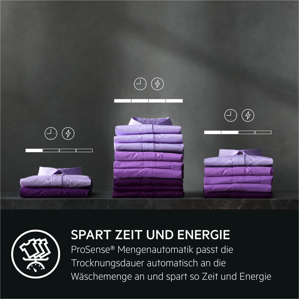 AEG Wärmepumpentrockner »TR8775780«, 8 kg, ProSense® Mengenautomatik