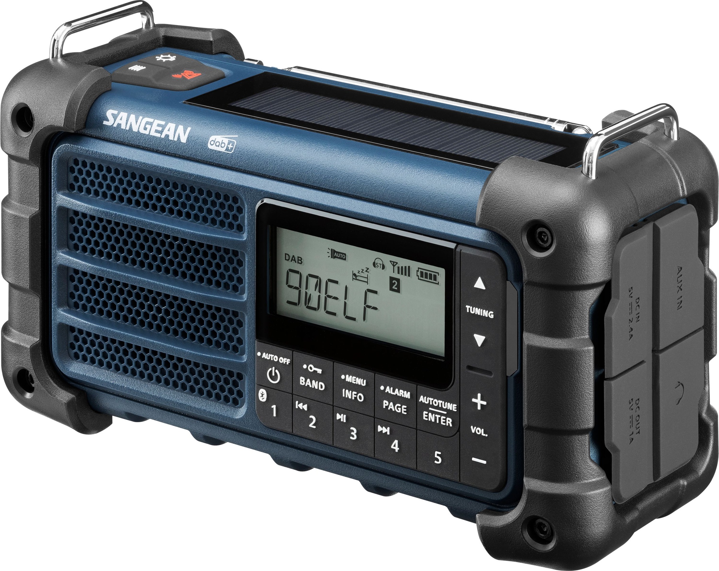 Sangean Notfallradio »SANGEAN MMR-99DAB«, (Bluetooth Digitalradio (DAB+)-FM-Tuner mit RDS)