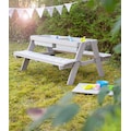 roba® Garten-Kindersitzgruppe »PICKNICK for 4' Outdoor +«, mit 2 Spielwannen