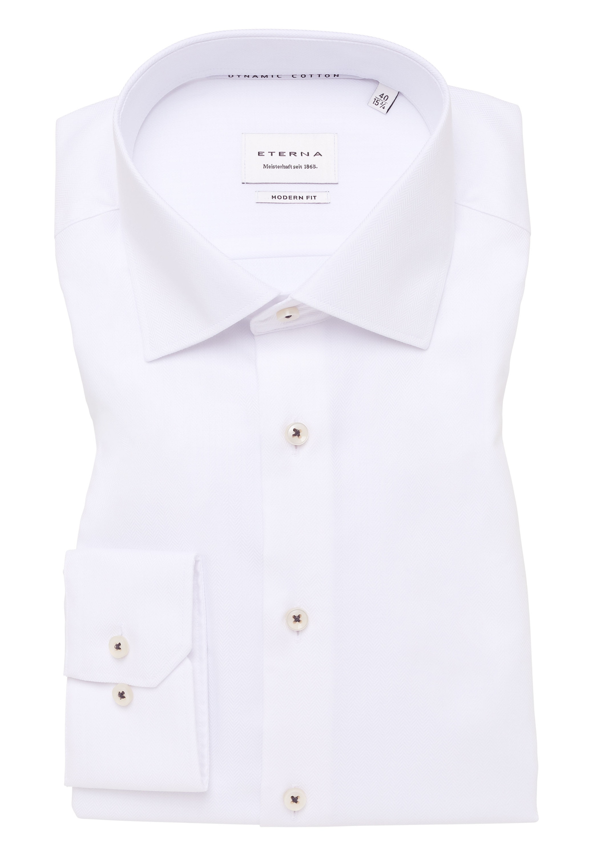 Eterna Langarmhemd »MODERN FIT«, NON IRON (bügelfrei)