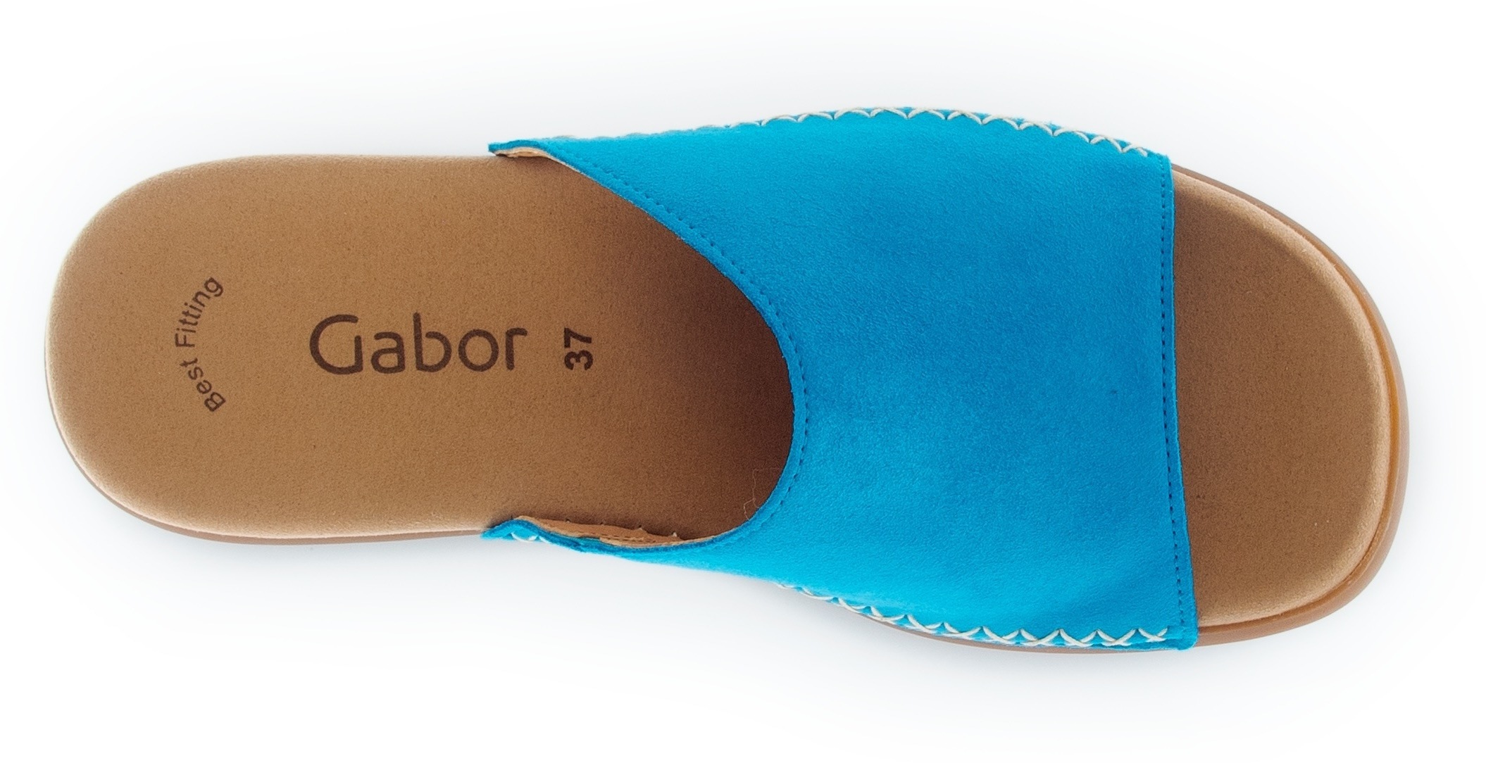 Gabor Pantolette, Keilabsatz, Sommerschuh mit Best Fitting-Ausstattung
