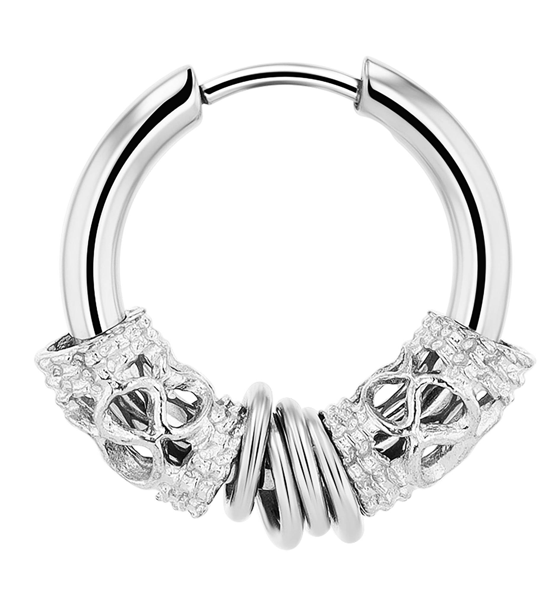 Adelia´s Paar Ohrhänger »Unisex Ohrringe aus Edelstahl«