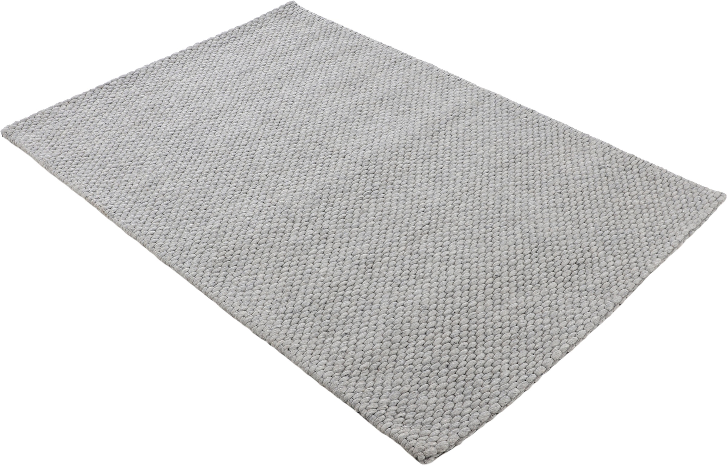 carpetfine Wollteppich »Sina«, rechteckig, Teppich, Handweb kuschelig Wolle, meliert, online bei weich reine handgewebt, & OTTO