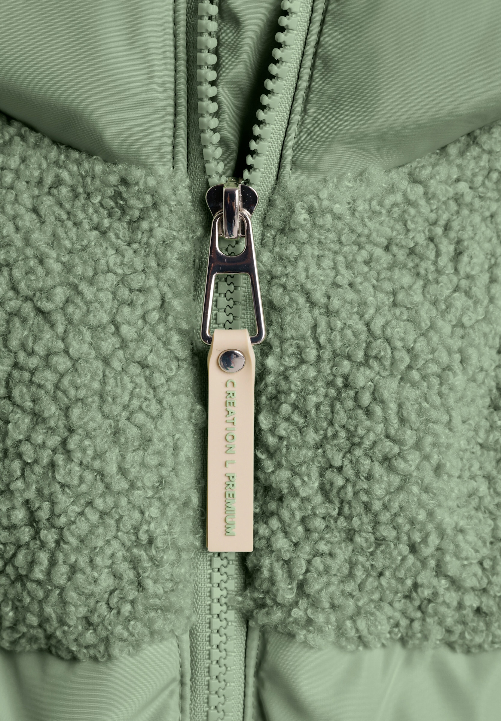 creation L Daunenjacke »Daunen-Steppjacke Daunenjacke mit Teddyfleece« Abnehmbare Kapuze
