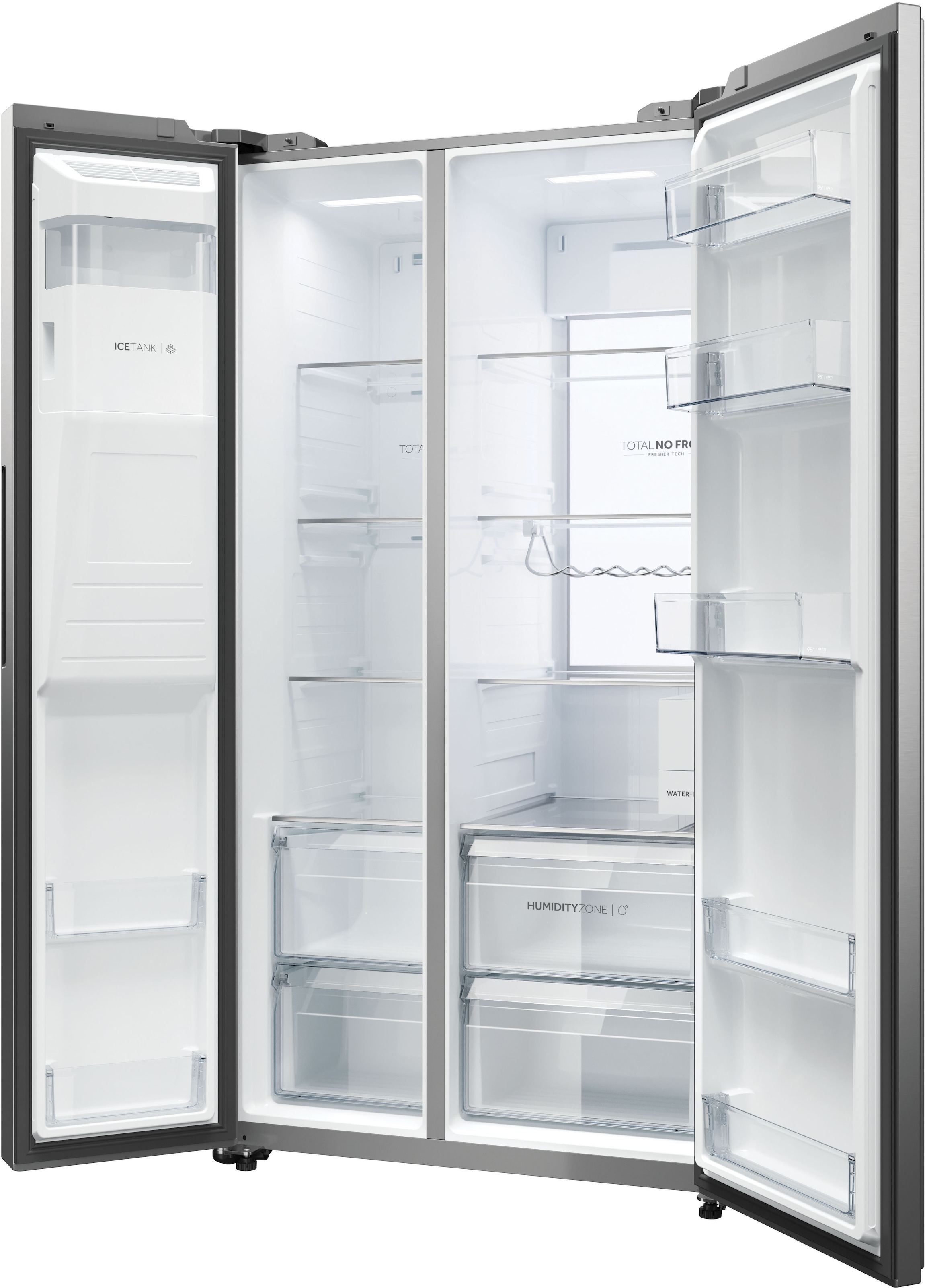 Haier Side-by-Side SBS SERIES 7 »HSW79F18CIMM«, Smart Home: Optionale Steuerung per App und Wi-Fi