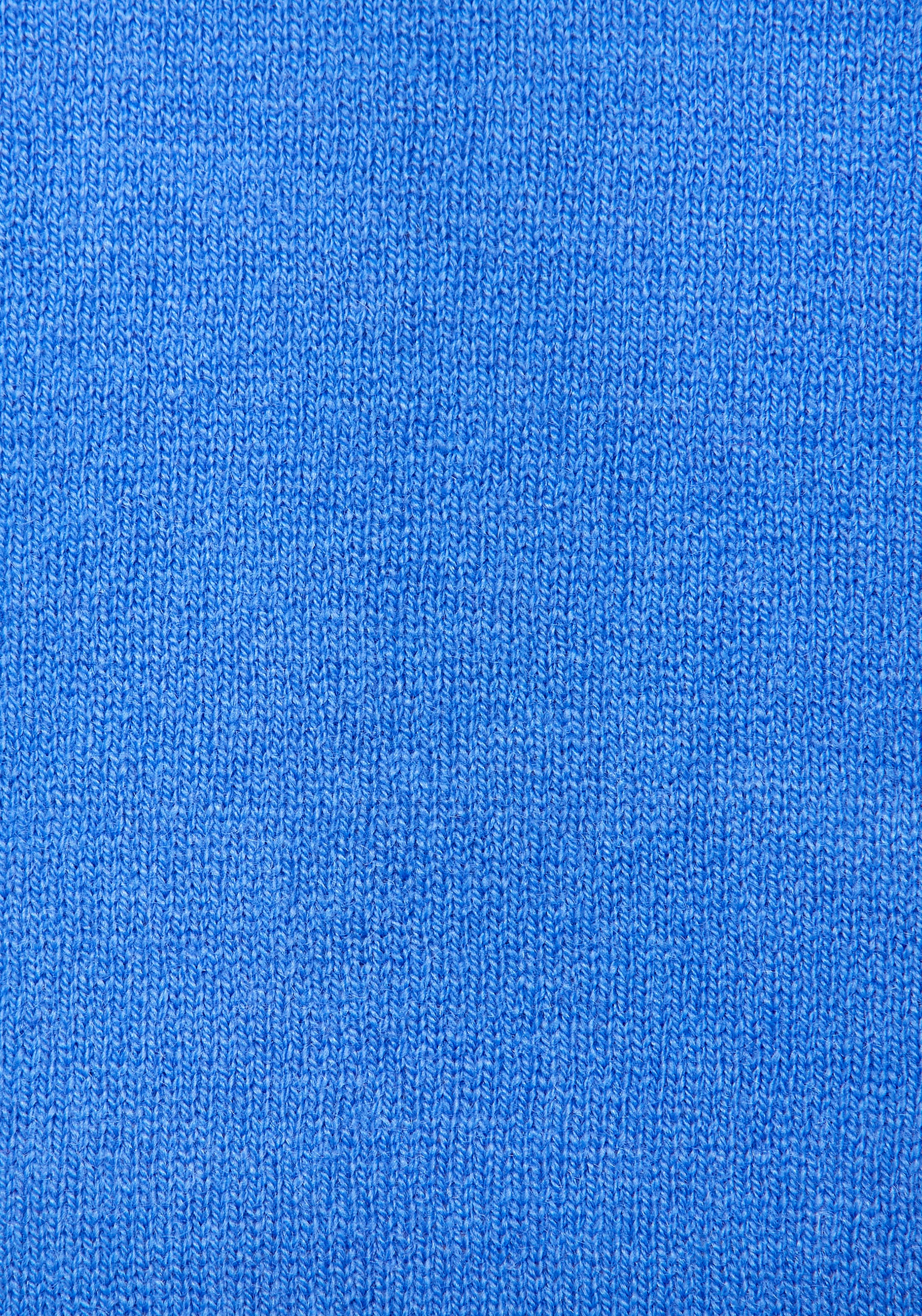 Vivance Fledermauspullover aus weicher Feinstrickqualität, mit V-Ausschnitt und lockerer Passform