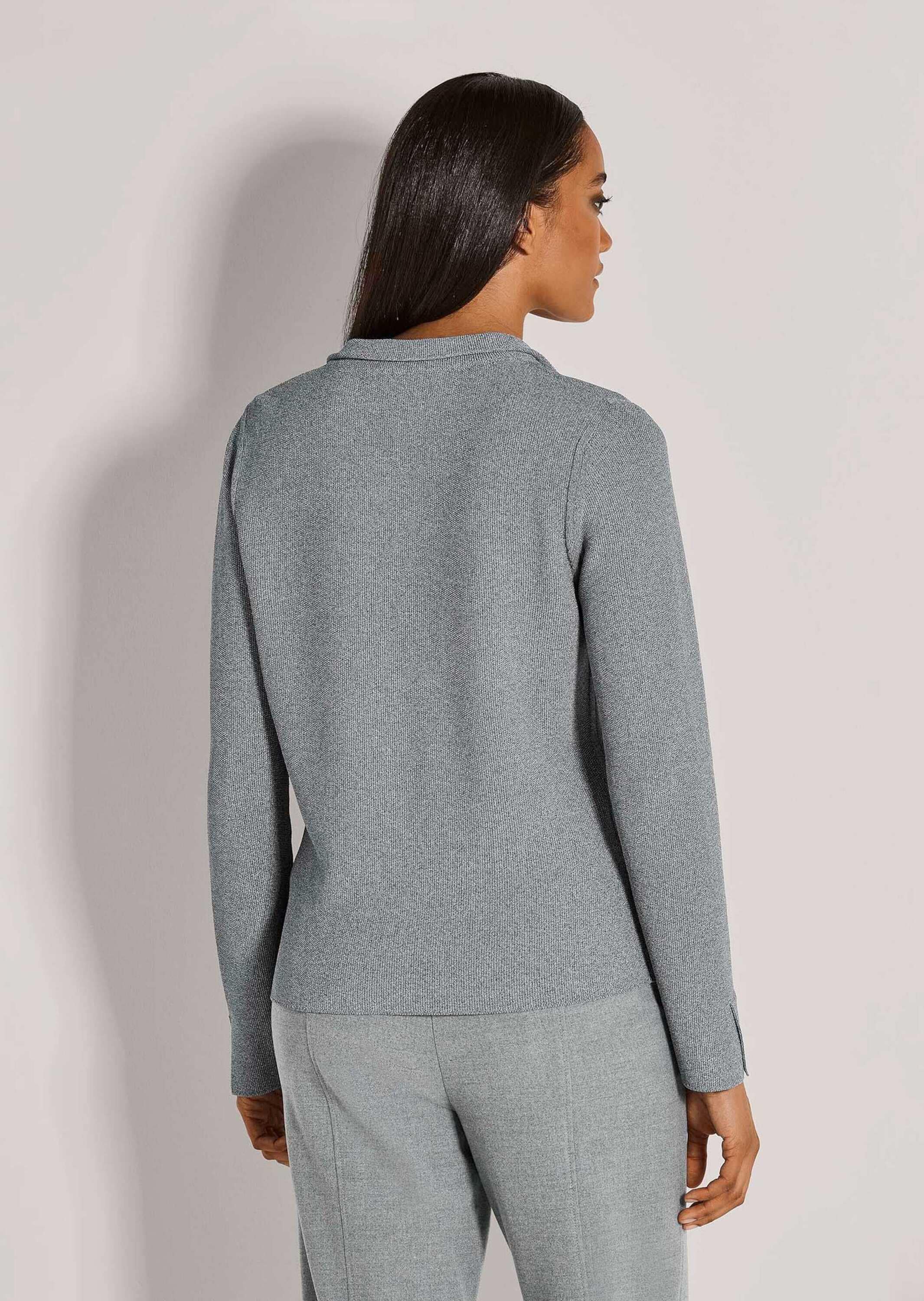MADELEINE Strickjacke »Strickblazer Schlanker Strickblazer mit langen Ärmeln«