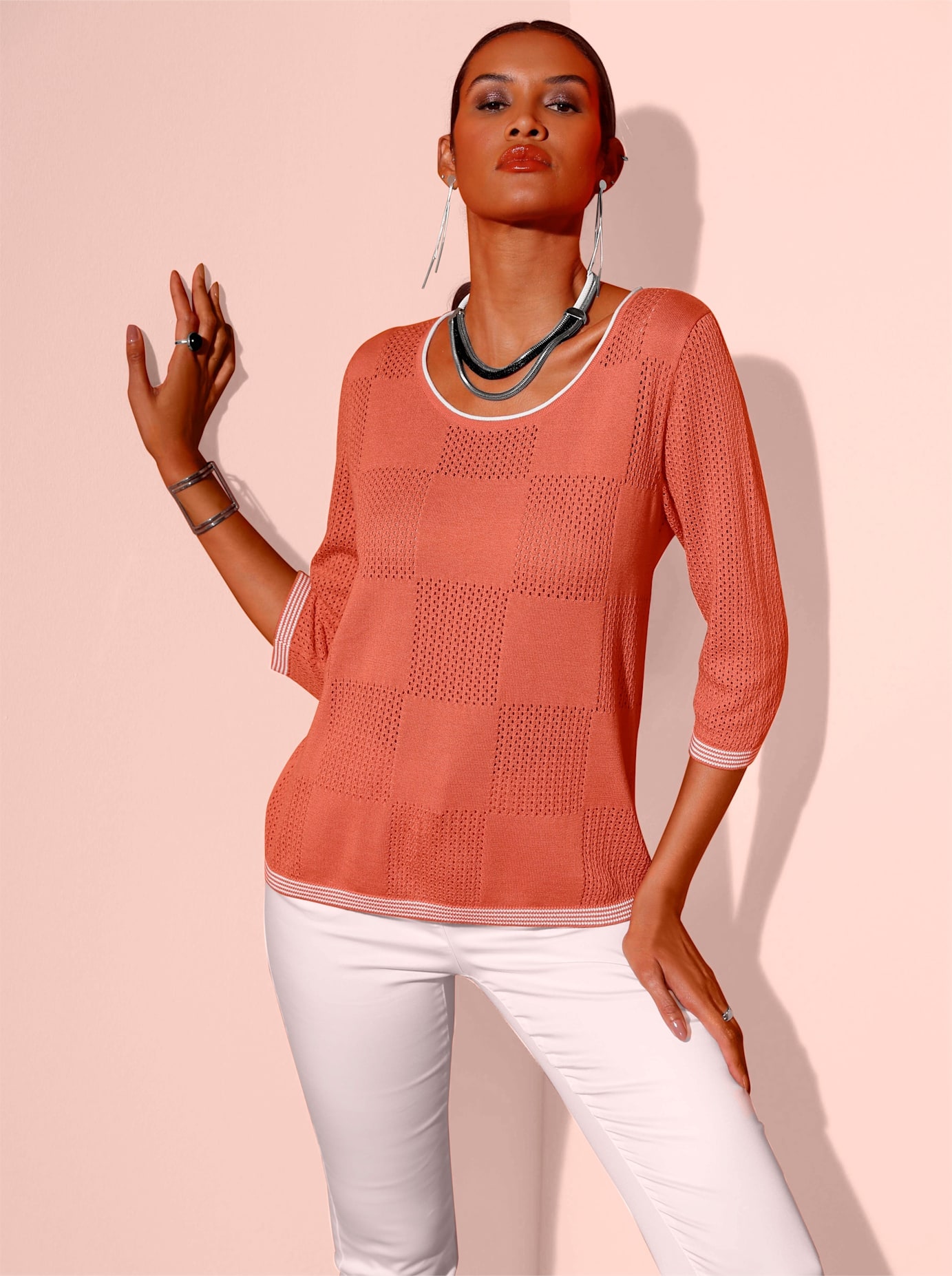 creation L 3/4 Arm-Pullover »Pullover«