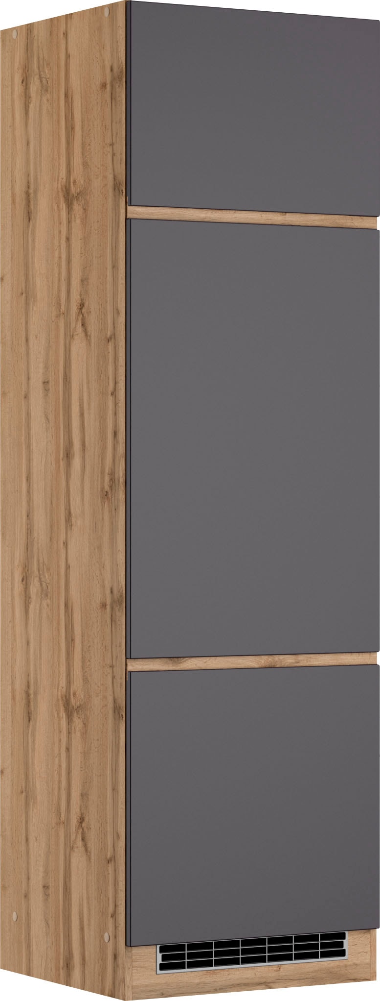 KOCHSTATION Kühlumbauschrank »KS-Riesa«, Breite 60 cm, MDF-Fronten