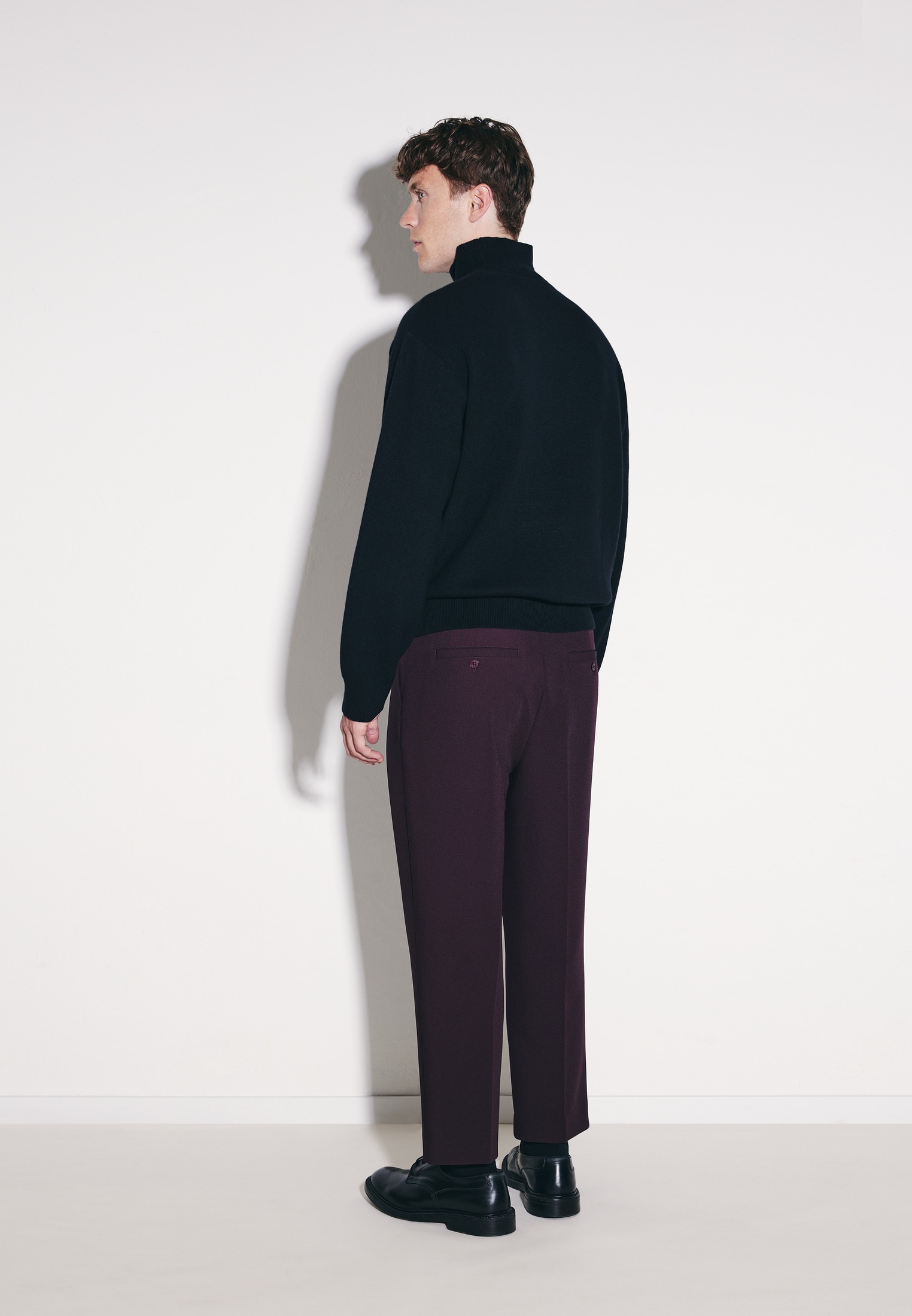 studio seidensticker Strickpullover 1/1 Stehkragen Uni