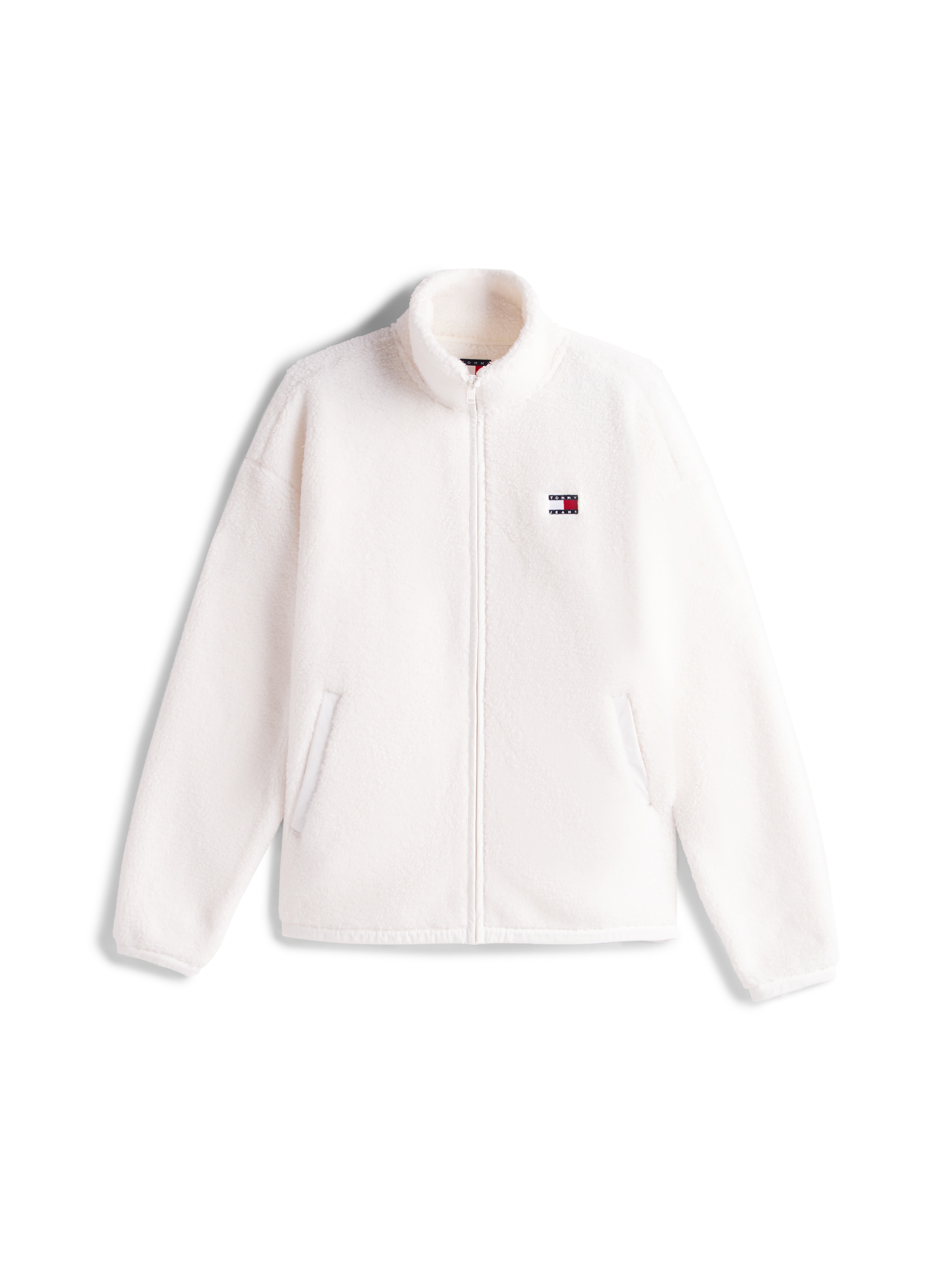 Tommy Jeans Sweatjacke »TJW ZIP THROUGH BADGE TEDDY«
