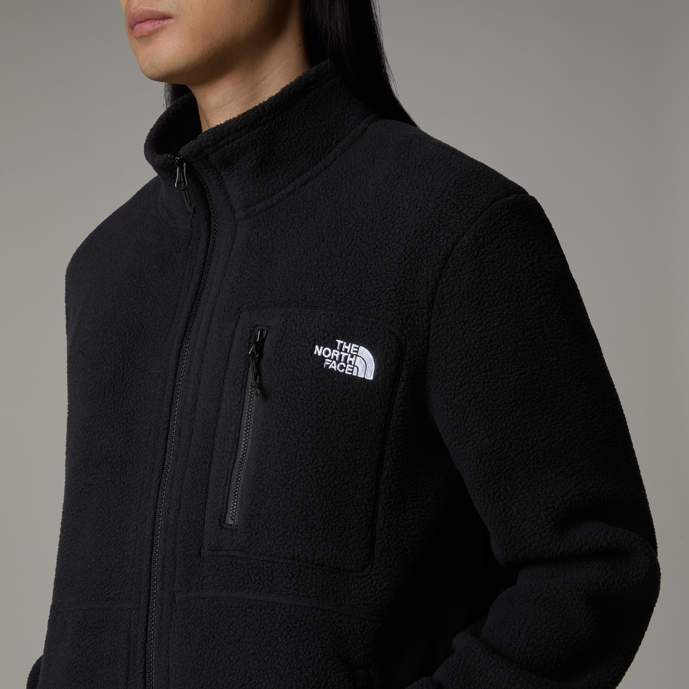 The North Face Fleecepullover »Yumiori Fleecejacke mit durchgehendem RV für Herren«, (1 tlg.)