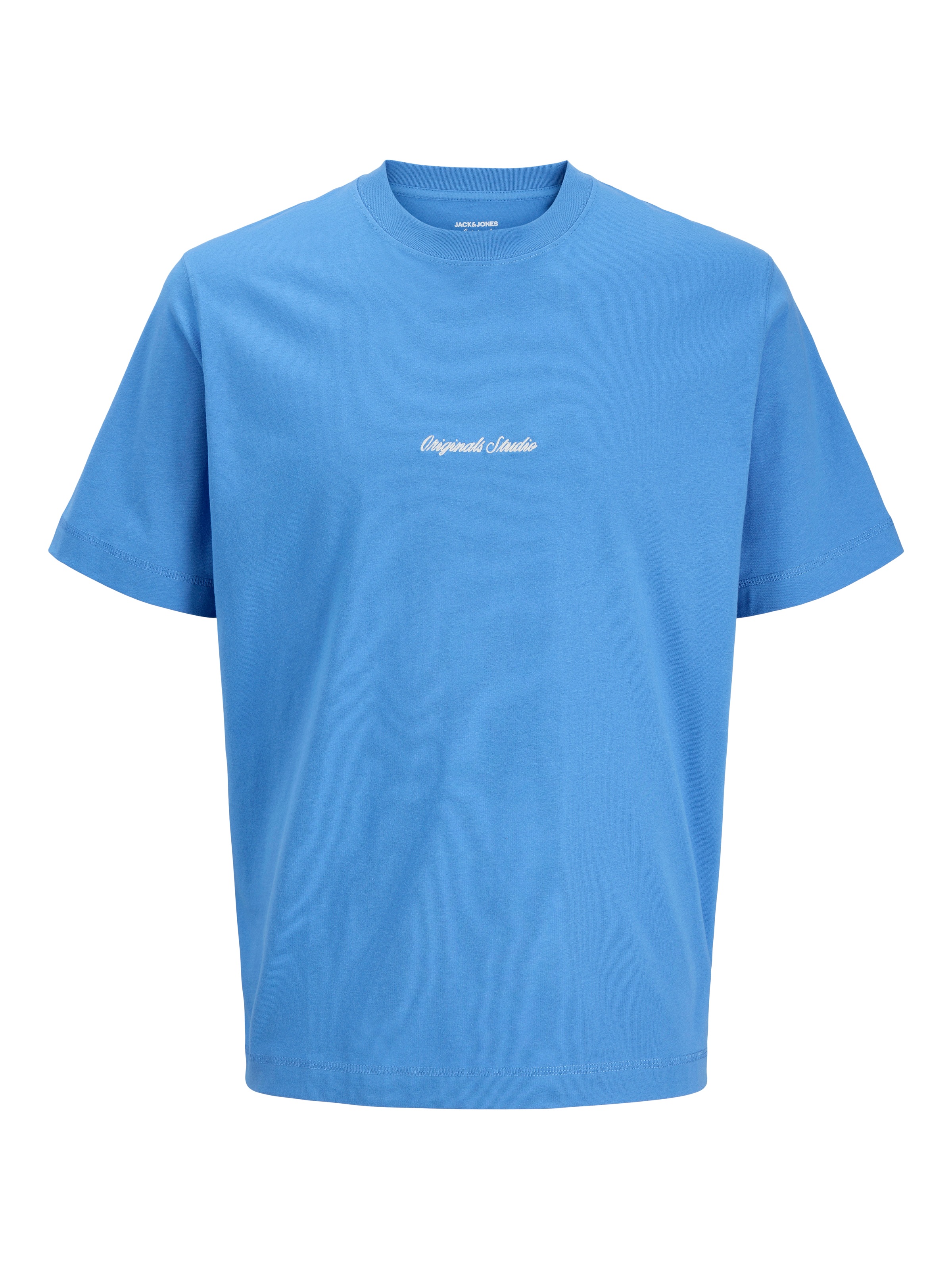 Jack & Jones Junior T-Shirt »JORNORREBRO EMB TEE SS CN NOOS JNR« Baumwolle, relaxed fit, Kurzarm