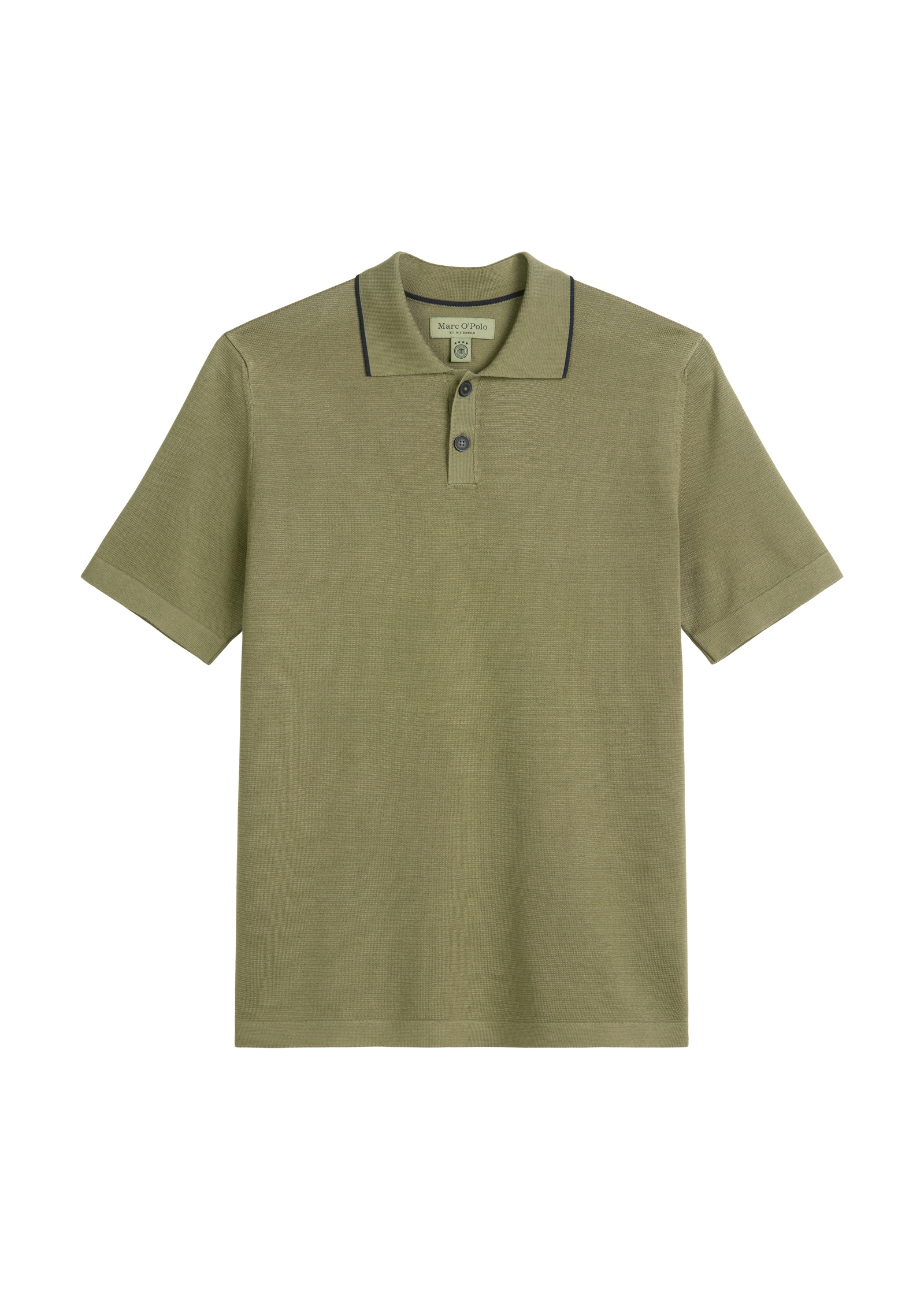 Marc O'Polo Poloshirt »DFB Travel Collection«, aus Strick, aus reiner Bio-Baumwolle, regular fit