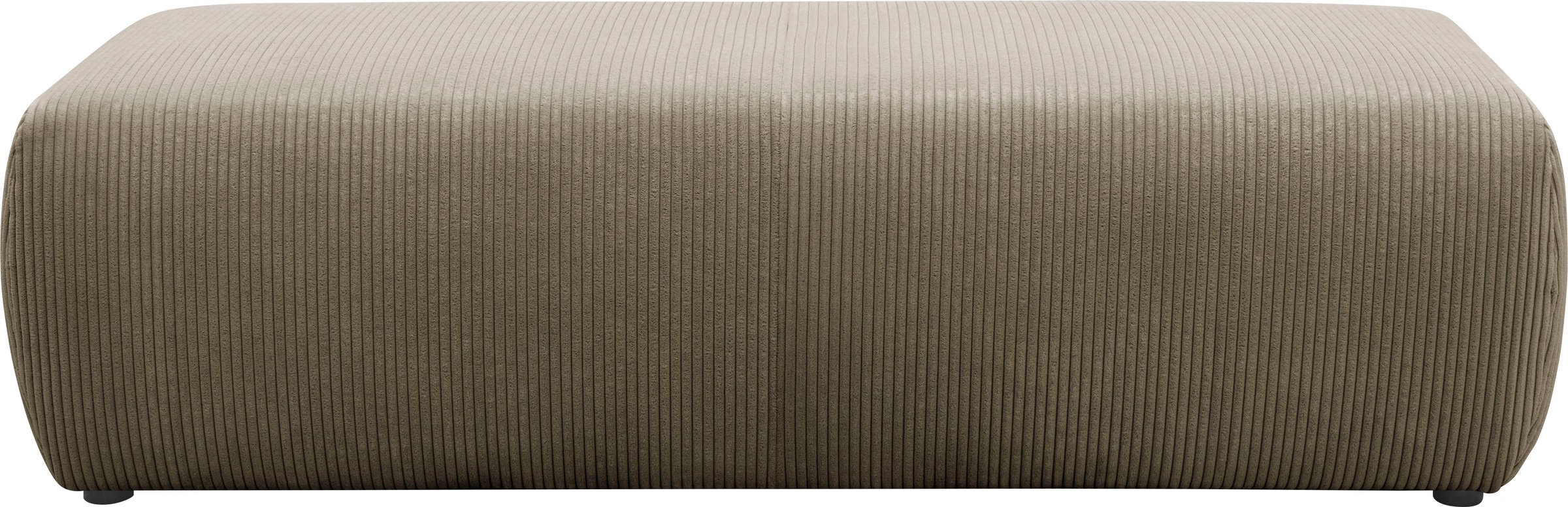 DOMO collection Hocker »Brandon, belastbar bis 140kg/ Sitz«, große Ausführung passend zu "Brandon", auch in Cord