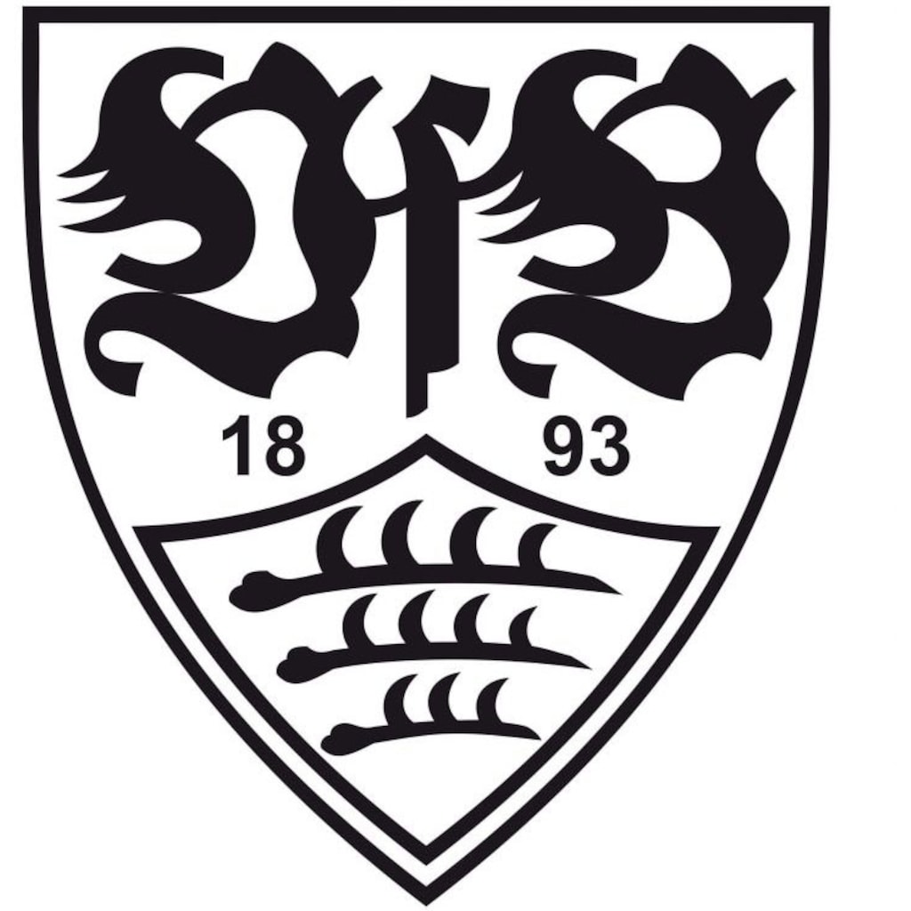 Wall-Art Wandtattoo »Fußball VfB Stuttgart Logo«, (1 St.)