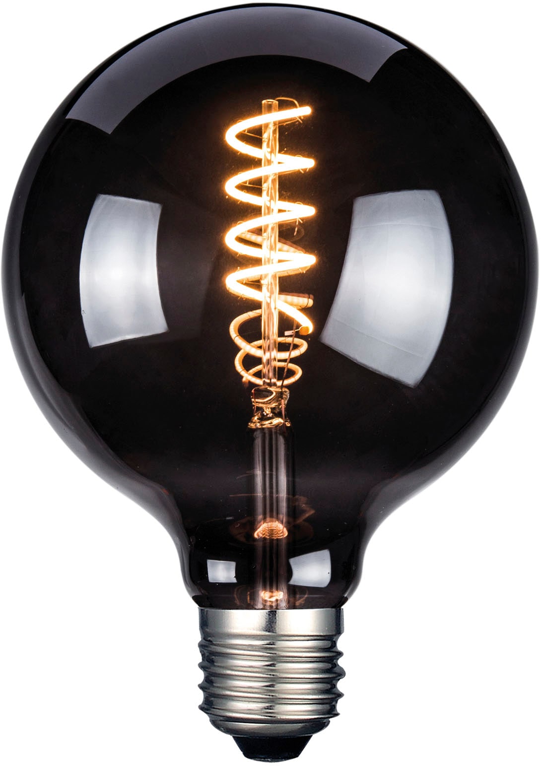 easy! BY FHL LED-Leuchtmittel, E27, 1 St., Lampe, Leuchtmittel, rauchfarbenes Design, E27-Fassung, warmes Licht