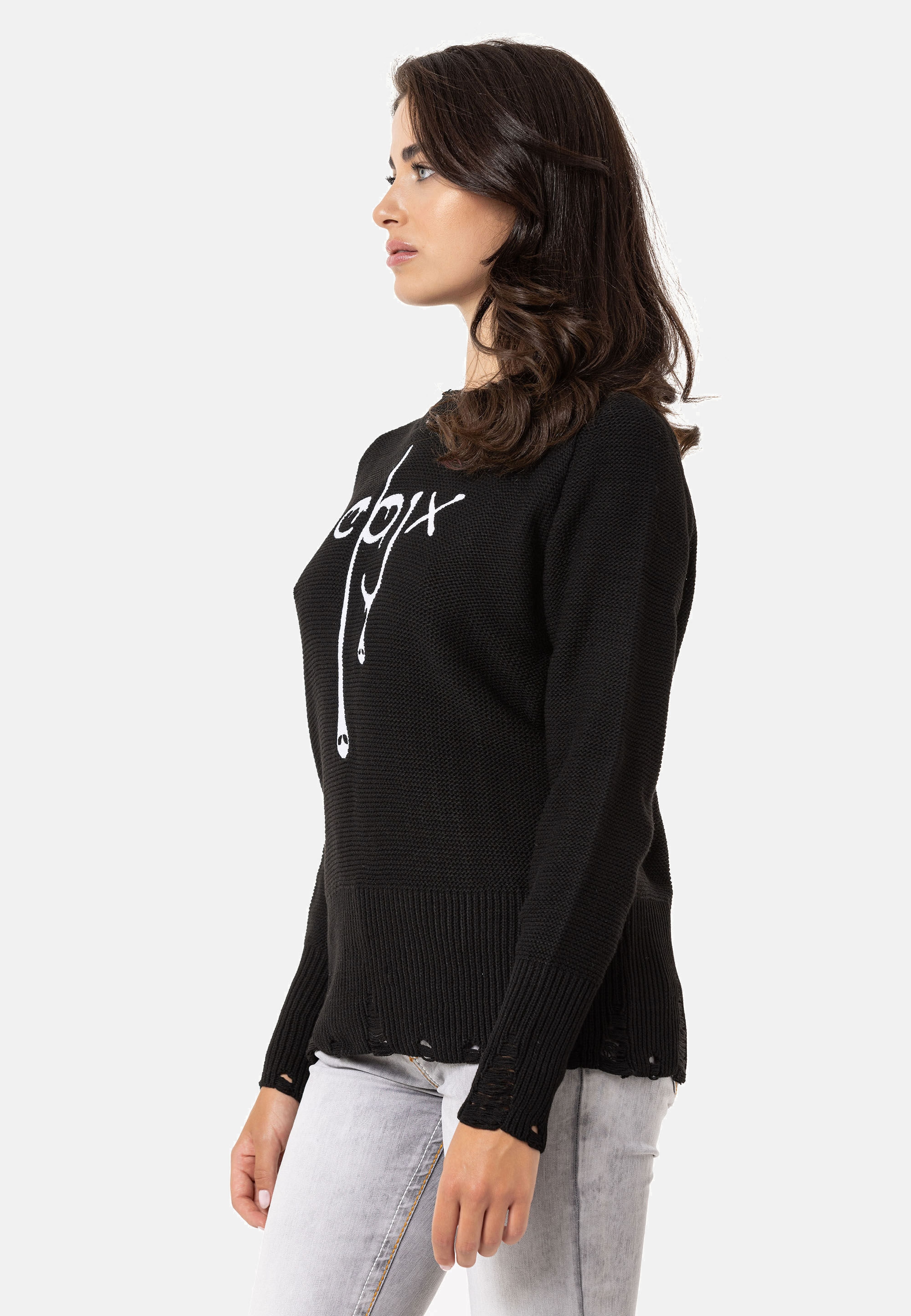 Cipo & Baxx Strickpullover »WP255«